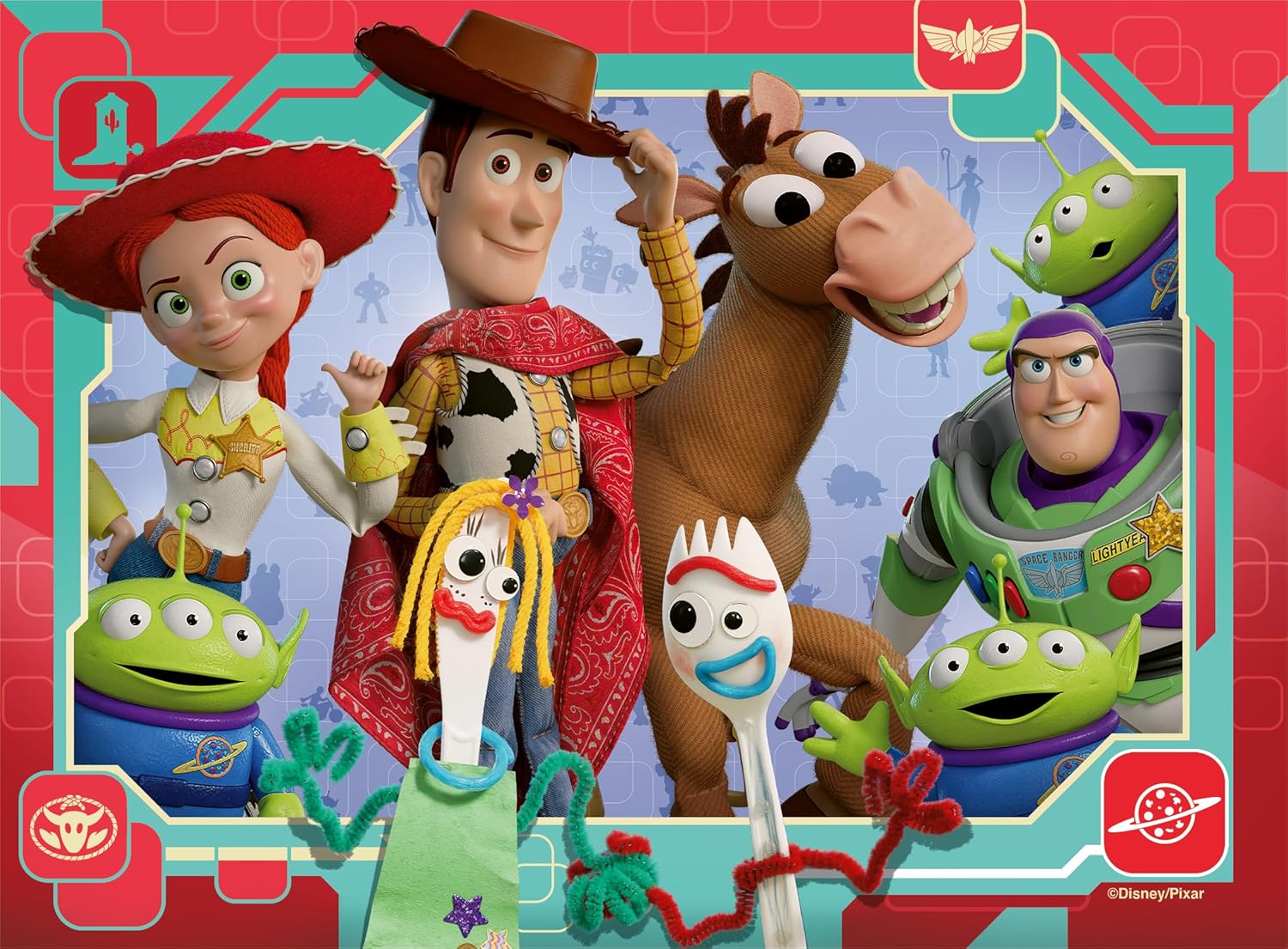 Toy Story 5 - 4 In A Box 12/16/20/24 Piece Jigsaws