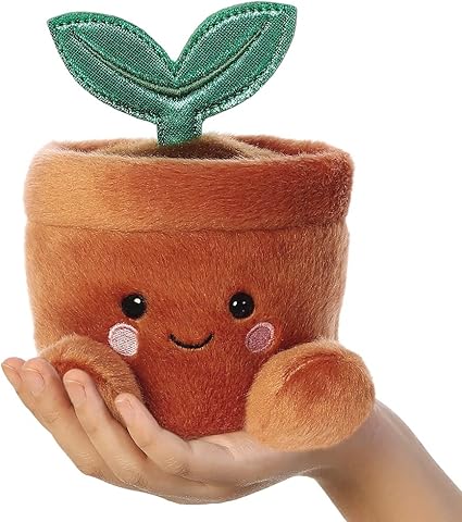 Palm Pals Terra Potted Plant 12cm Soft Toy