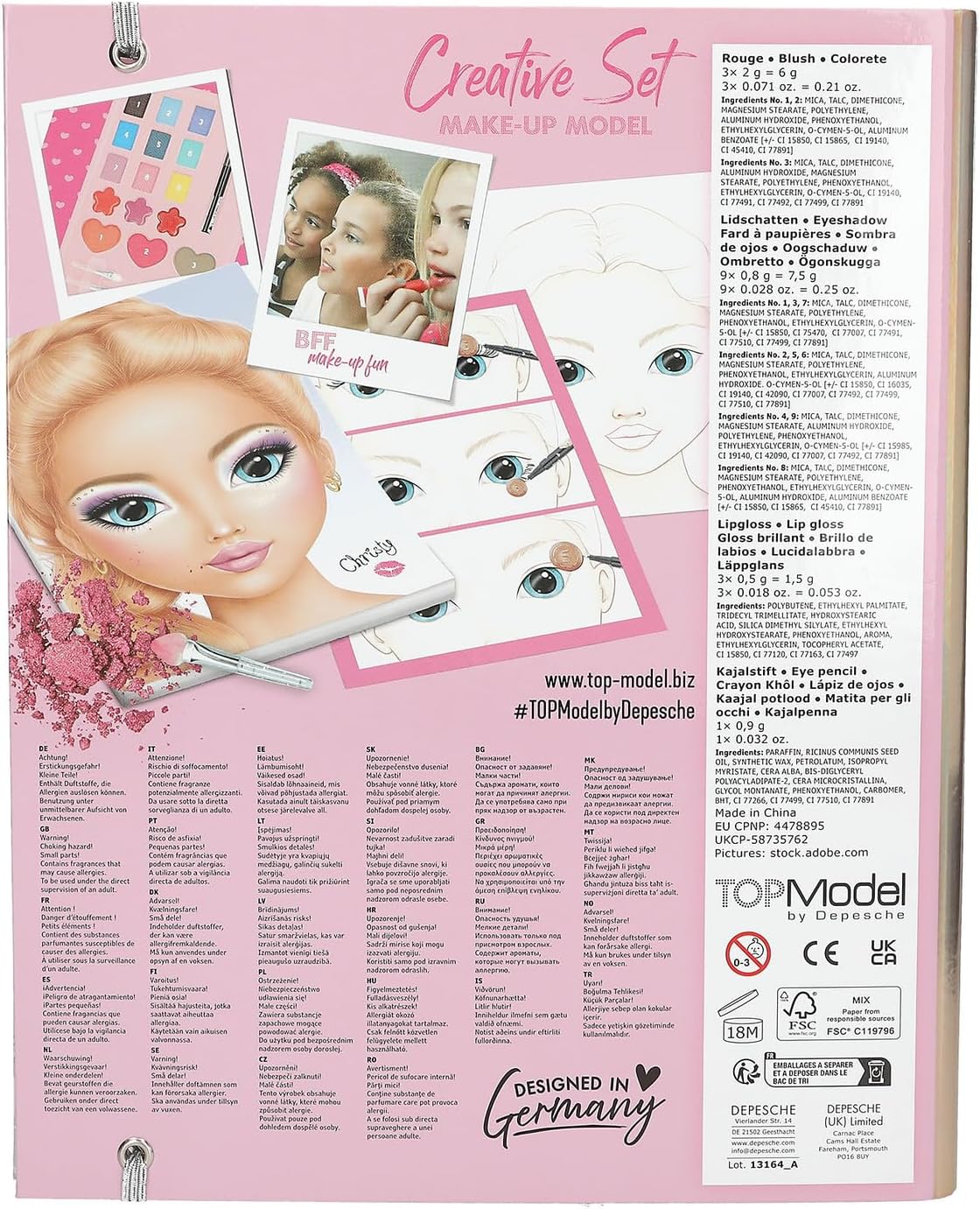 TOPModel Make-Up Creative Folder