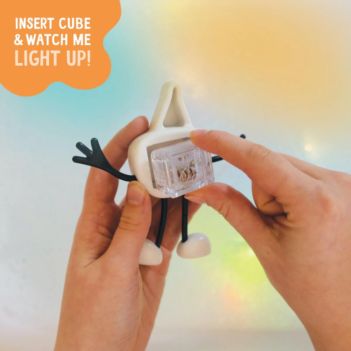 Glo Pals Light Up Sensory Toy Character Pack White