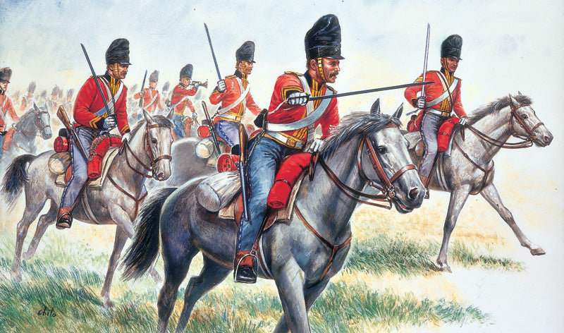 Italeri British Heavy Cavalry Napoleonic Wars 1:72
