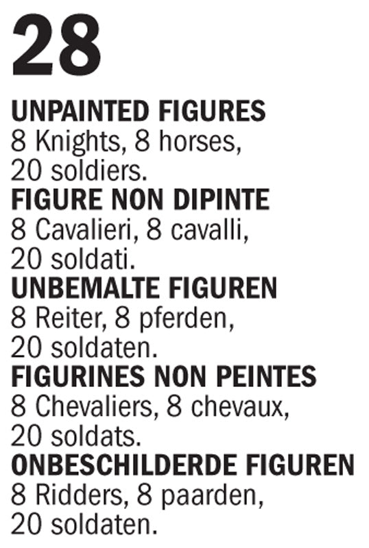 Italeri 100 Years War French Warriors 1:72