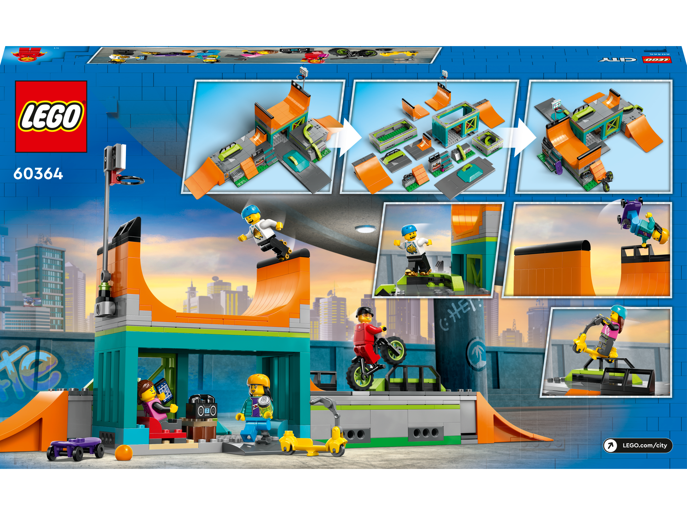 Lego 60364 Street Skate Park