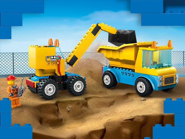 Lego 60391 Construction Trucks and Wrecking Ball