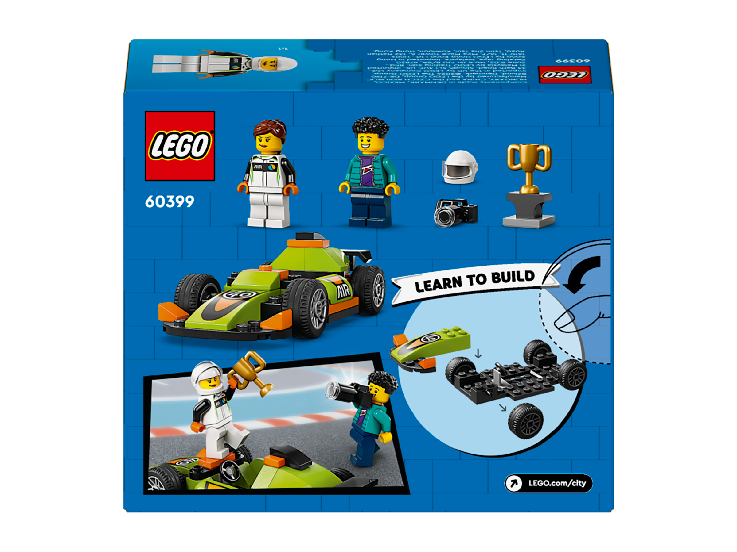 Lego 60399 Green Race Car