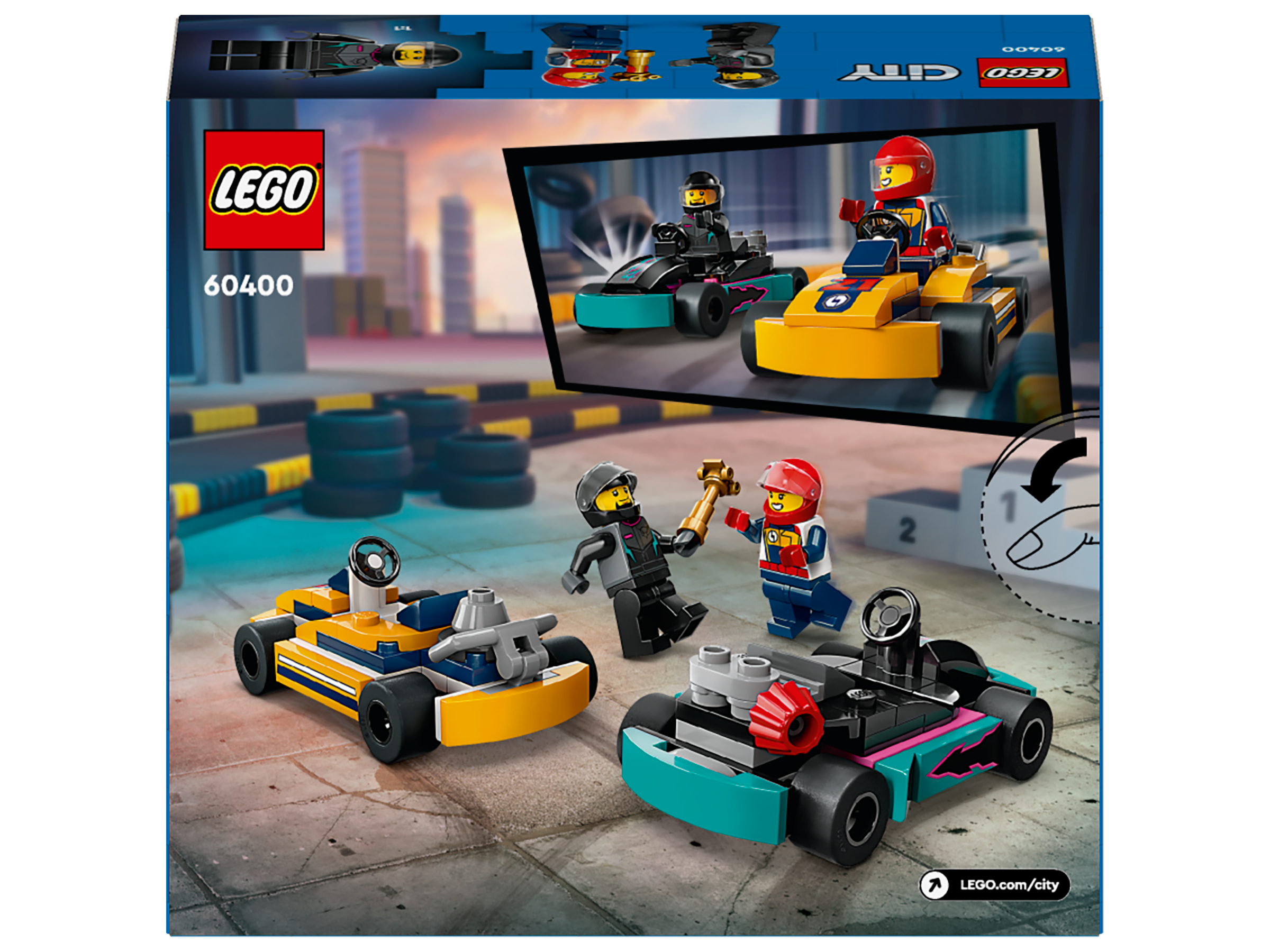 Lego 60400 Go-Karts and Race Driver