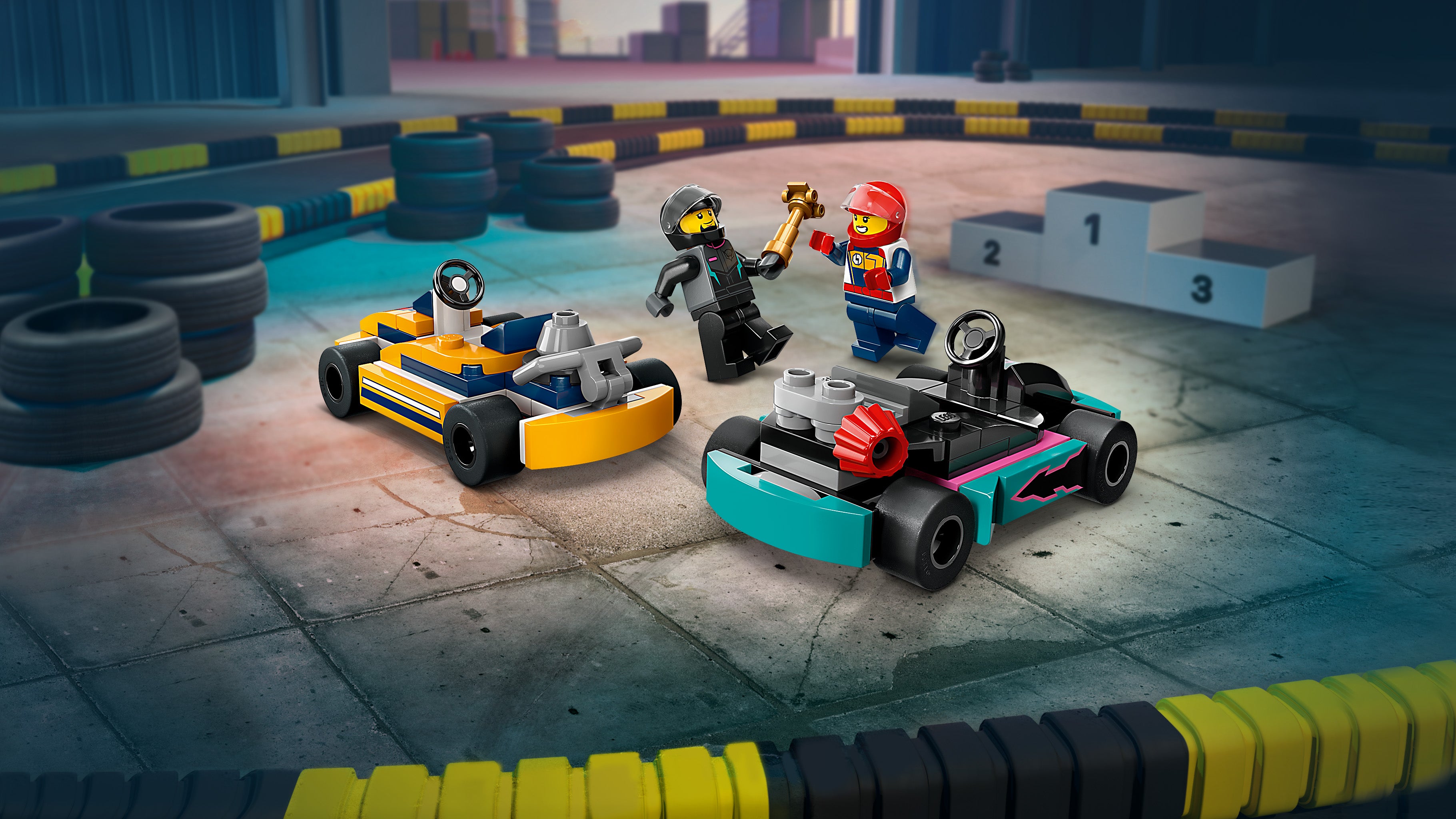 Lego 60400 Go-Karts and Race Driver
