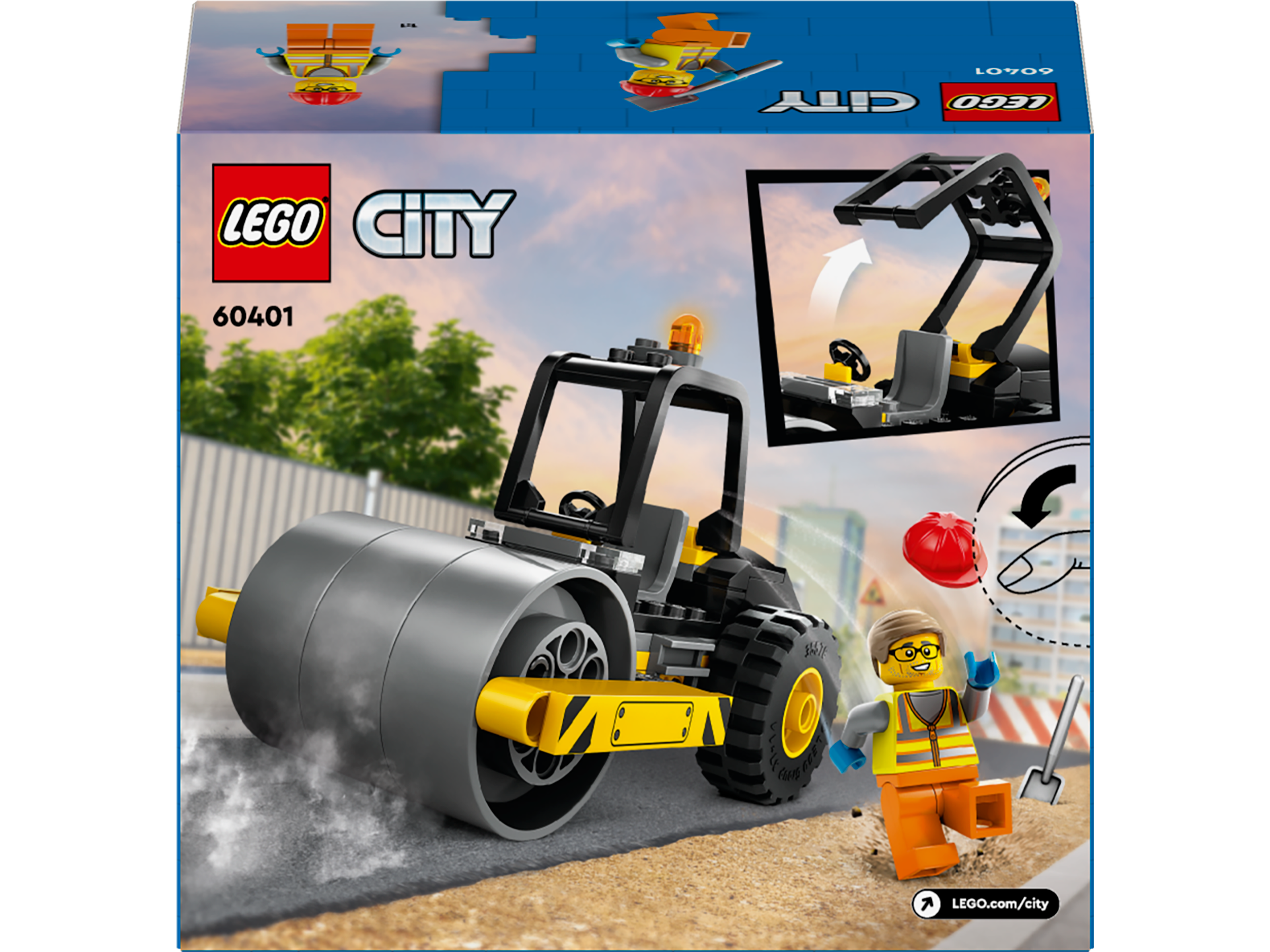 Lego 60401 Construction Steamroller