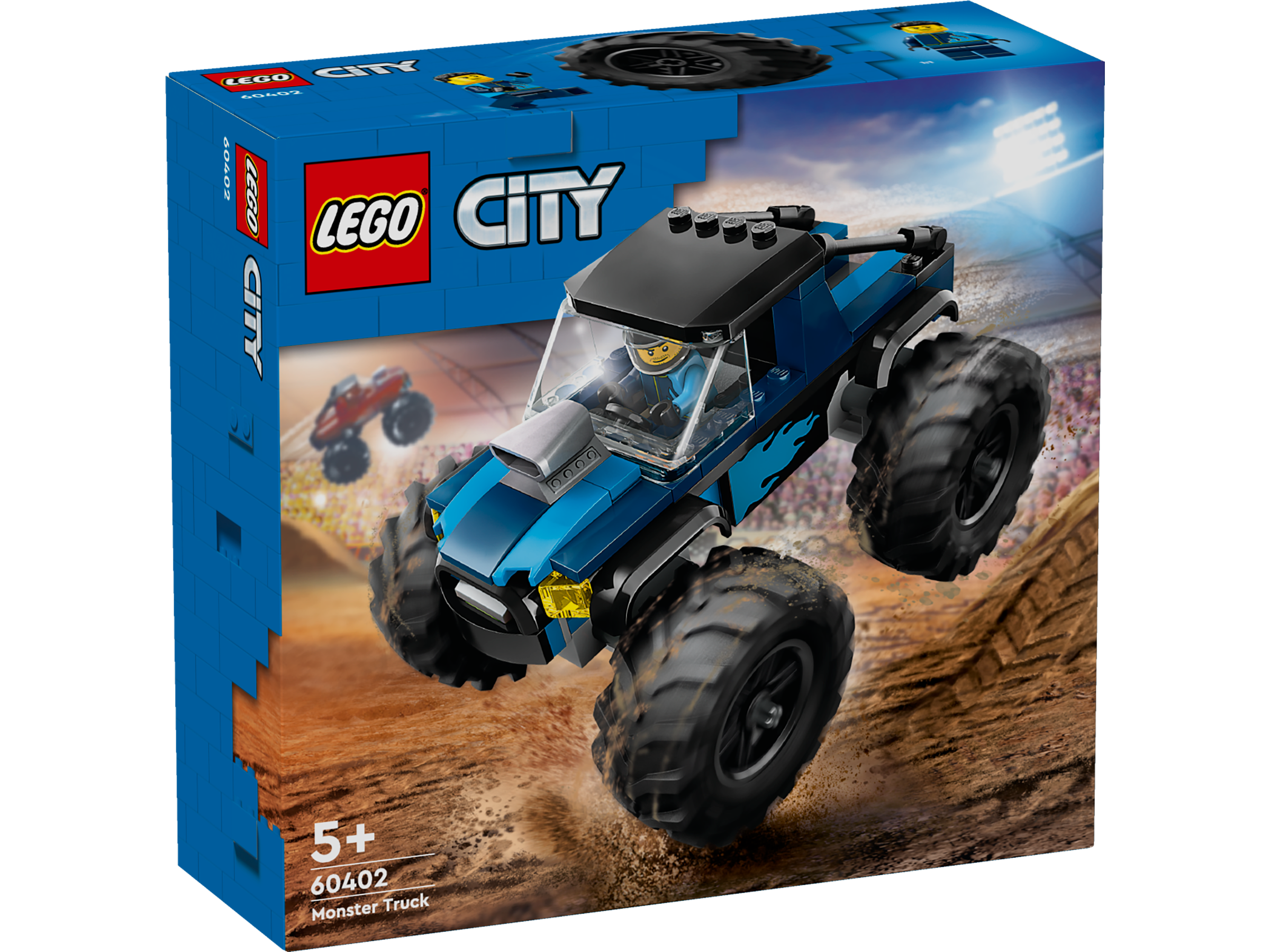 Lego 60402 Blue Monster Truck