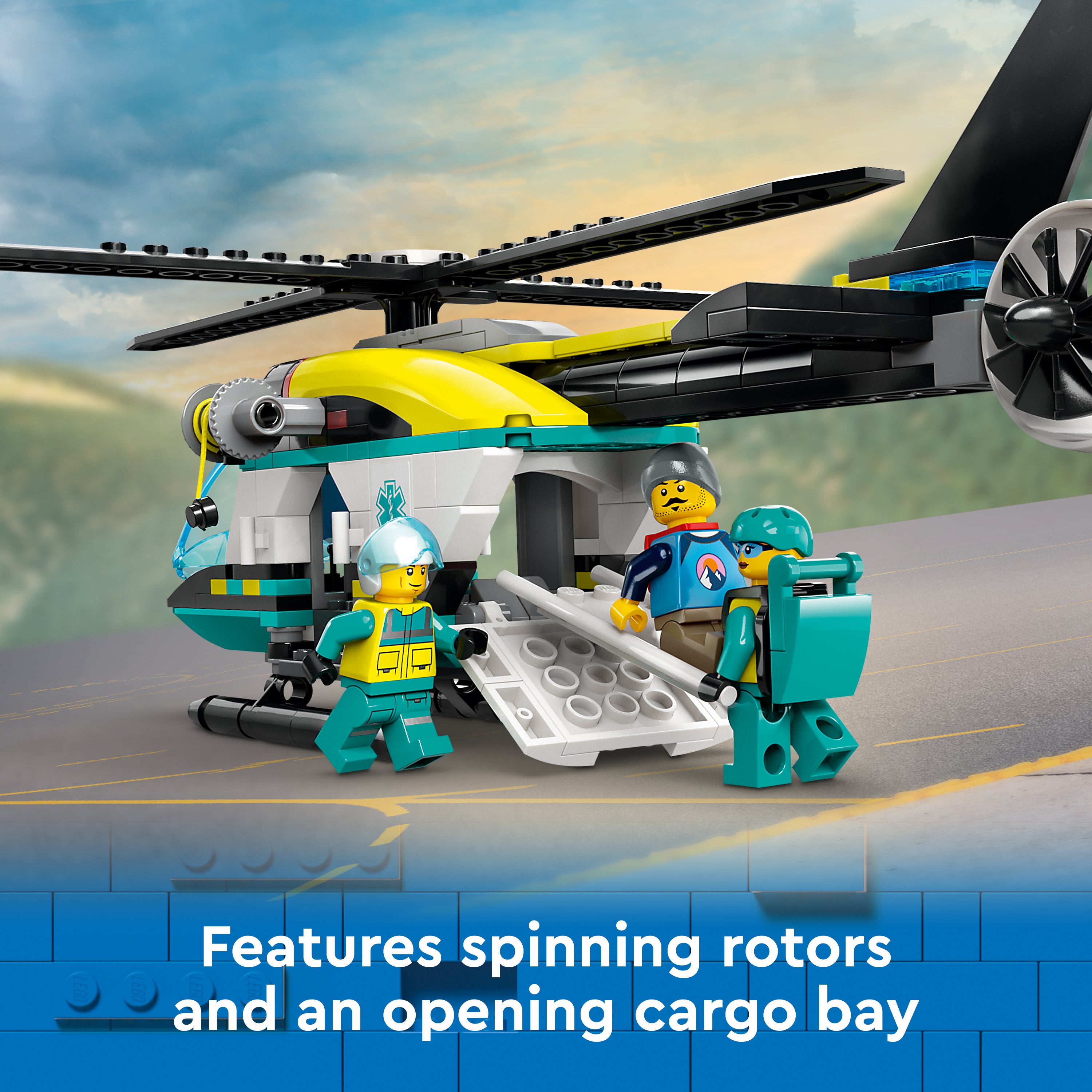 Lego 60405 Emergency Rescue Helicopter