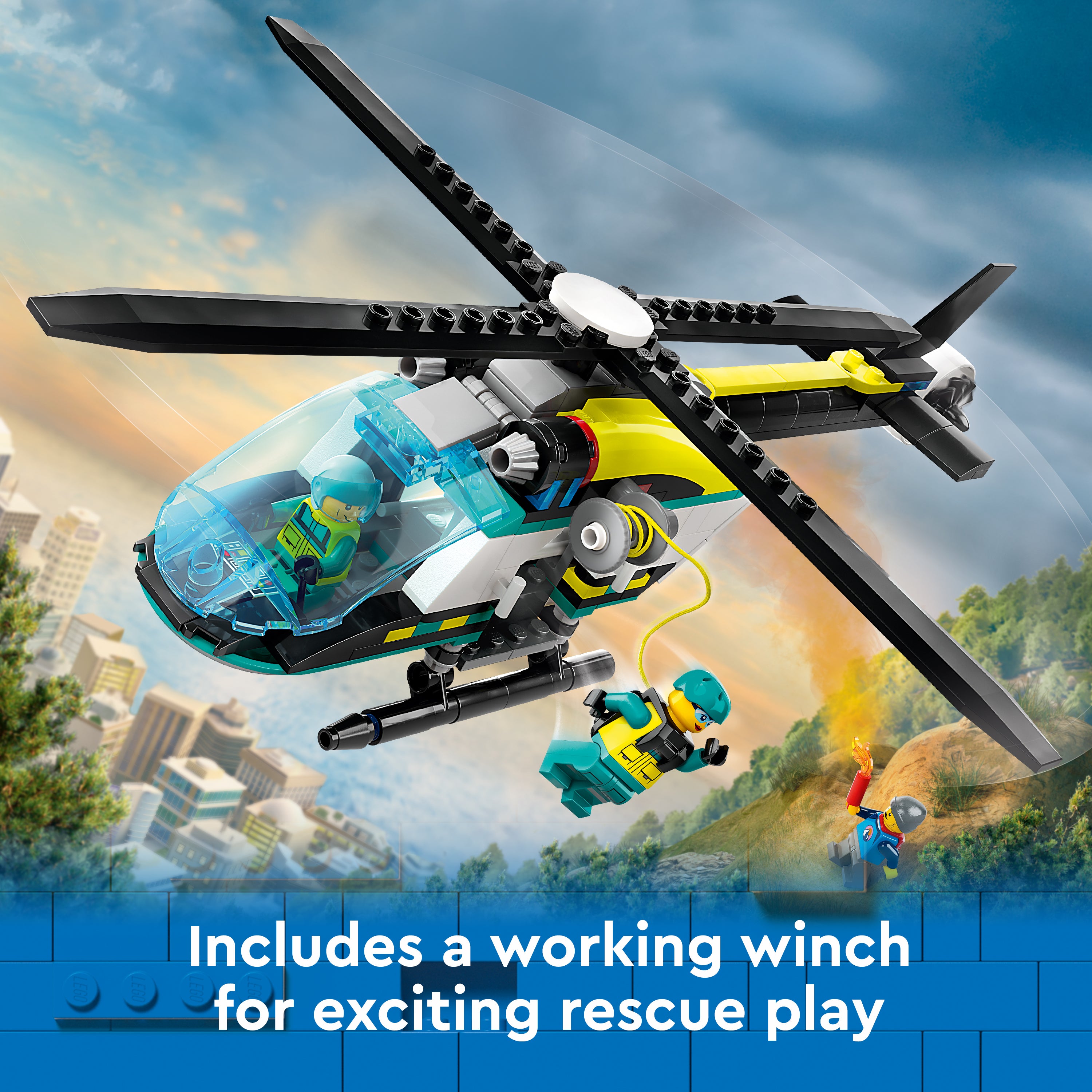 Lego 60405 Emergency Rescue Helicopter