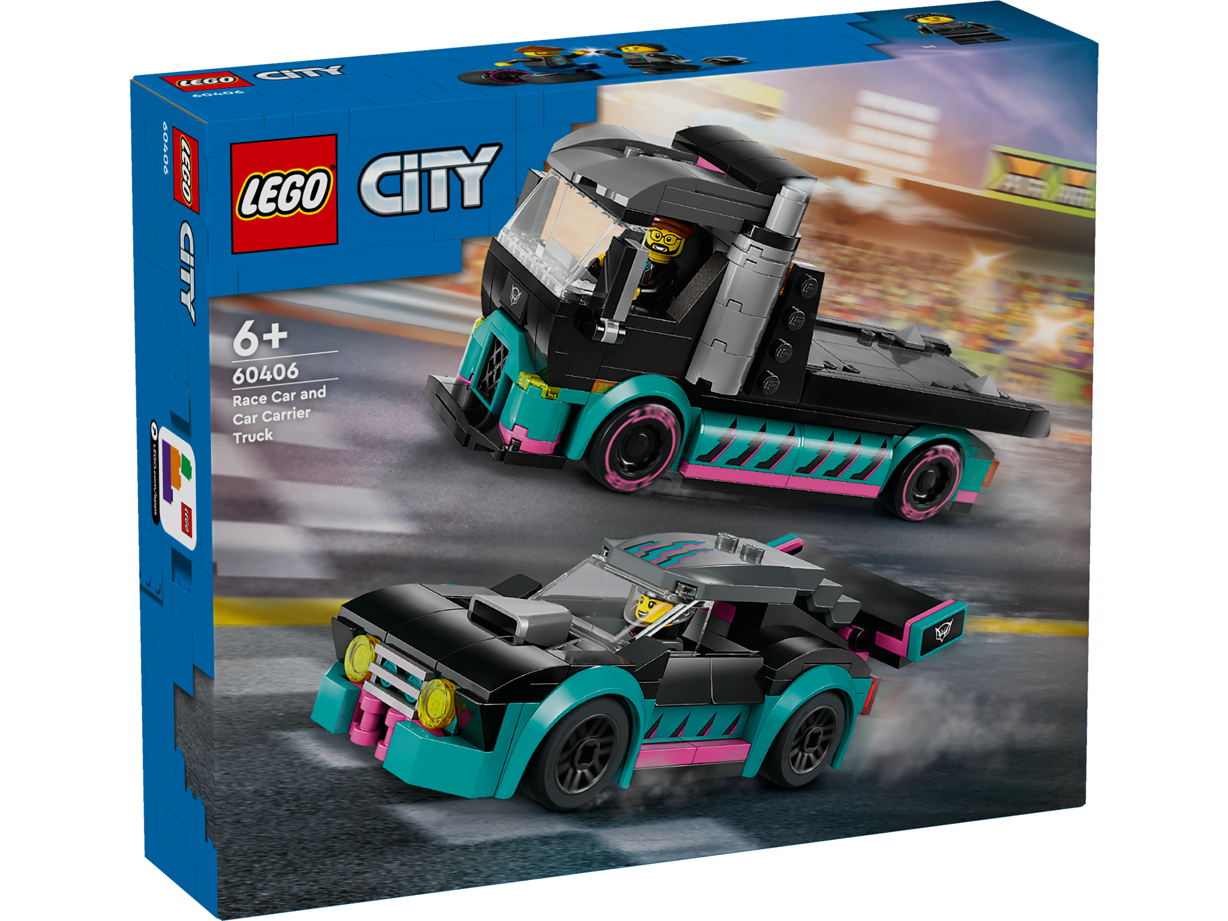 Lego 60406 Race Car and Car Carrier