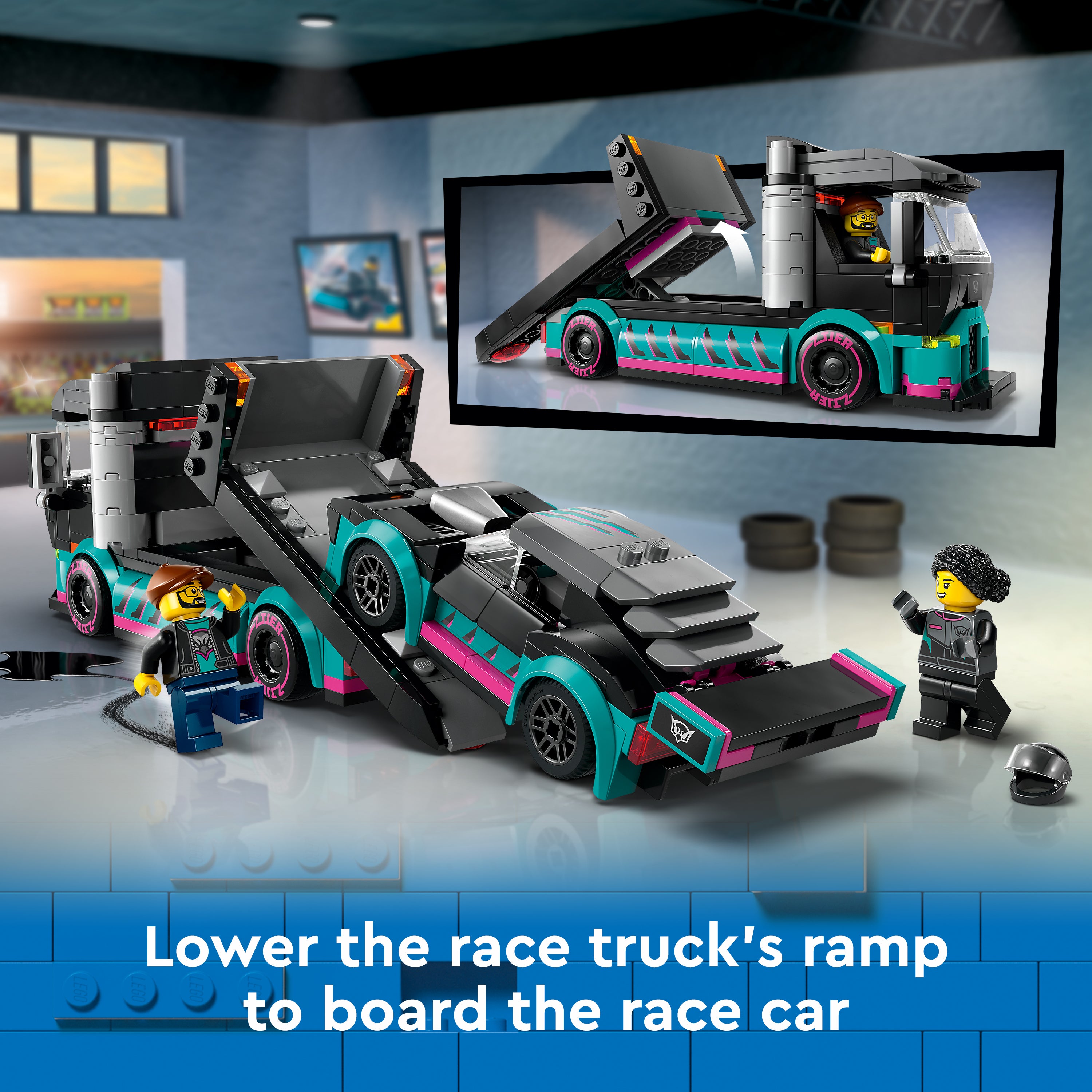 Lego 60406 Race Car and Car Carrier