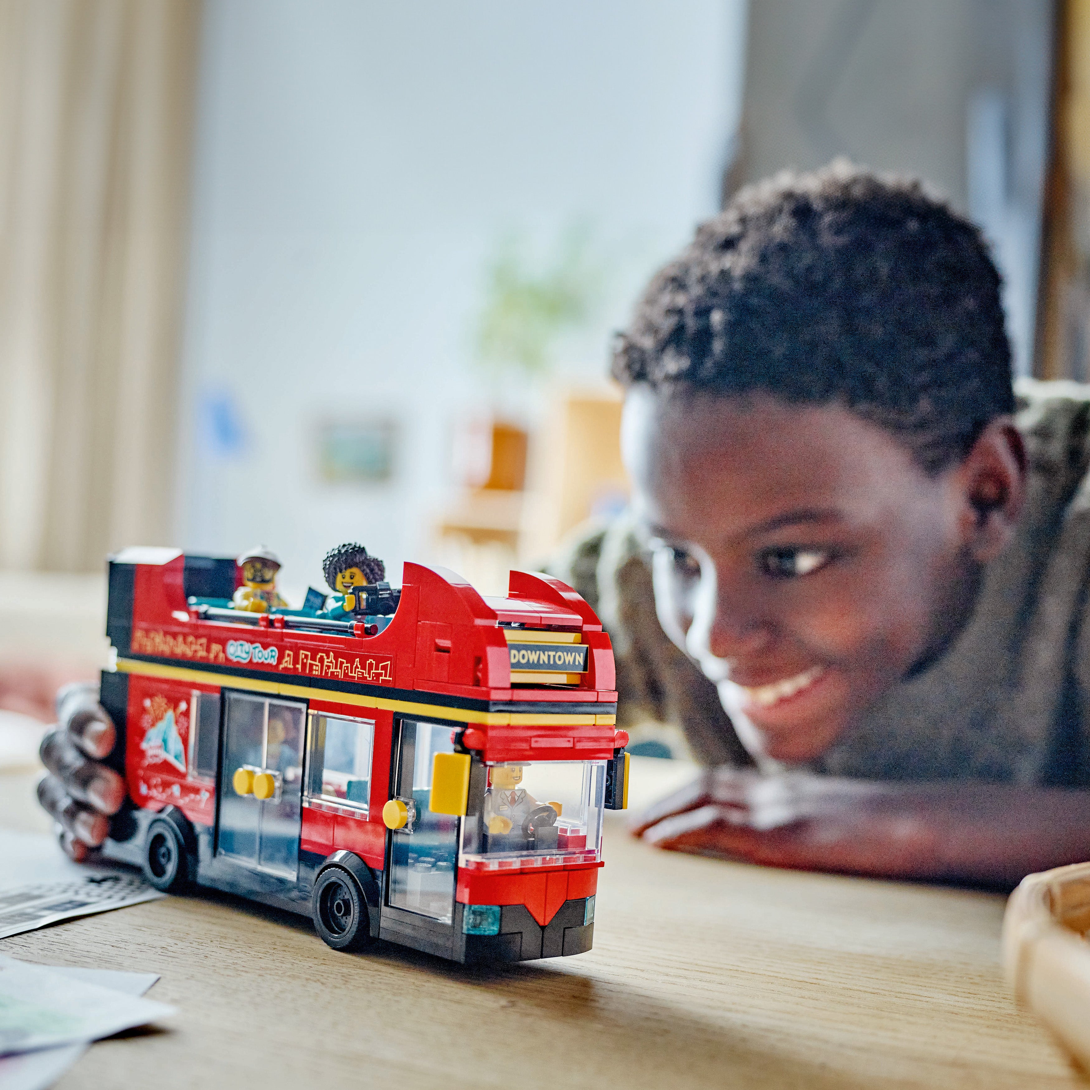 Lego 60407 Red Double-Decker Sightseeing Bus