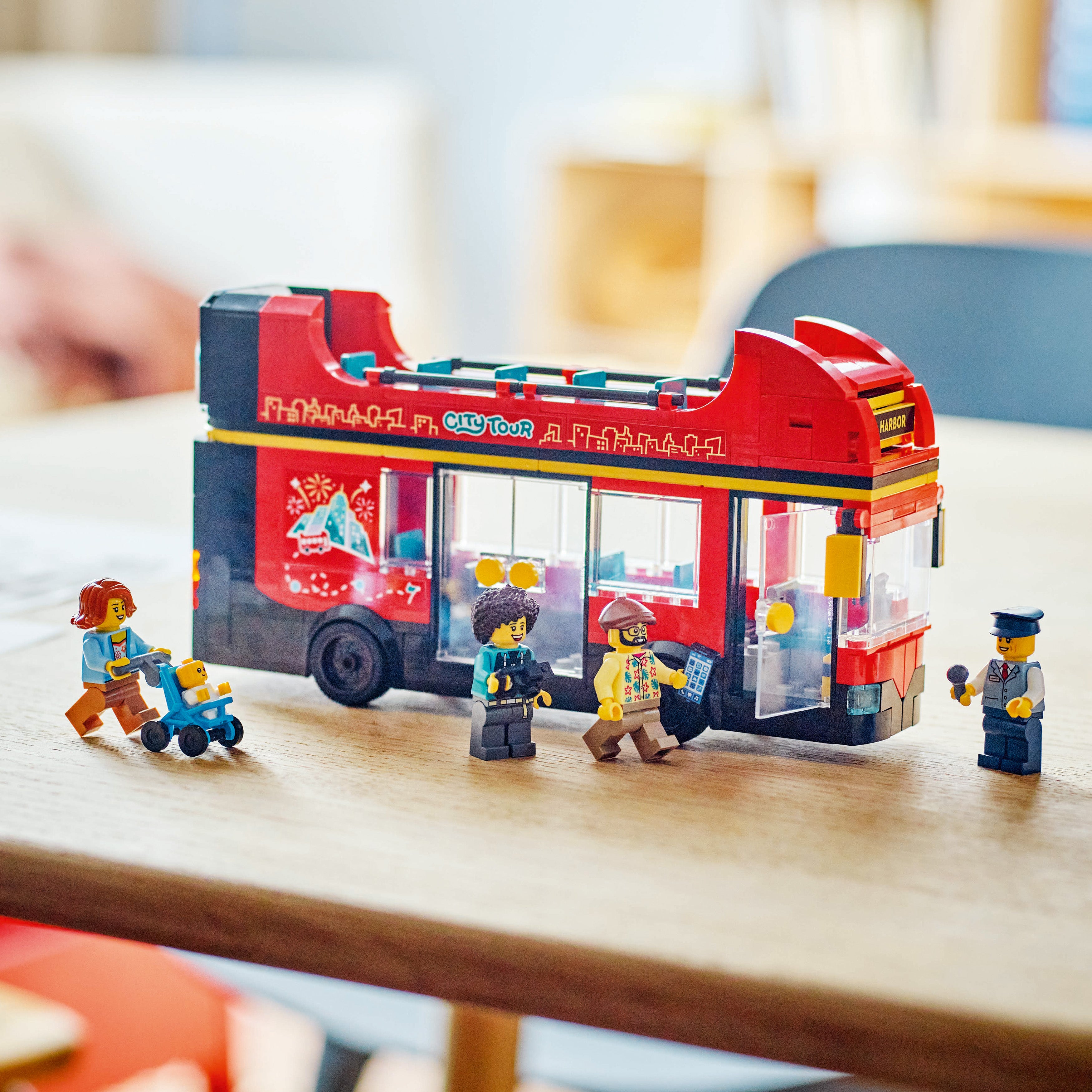 Lego 60407 Red Double-Decker Sightseeing Bus