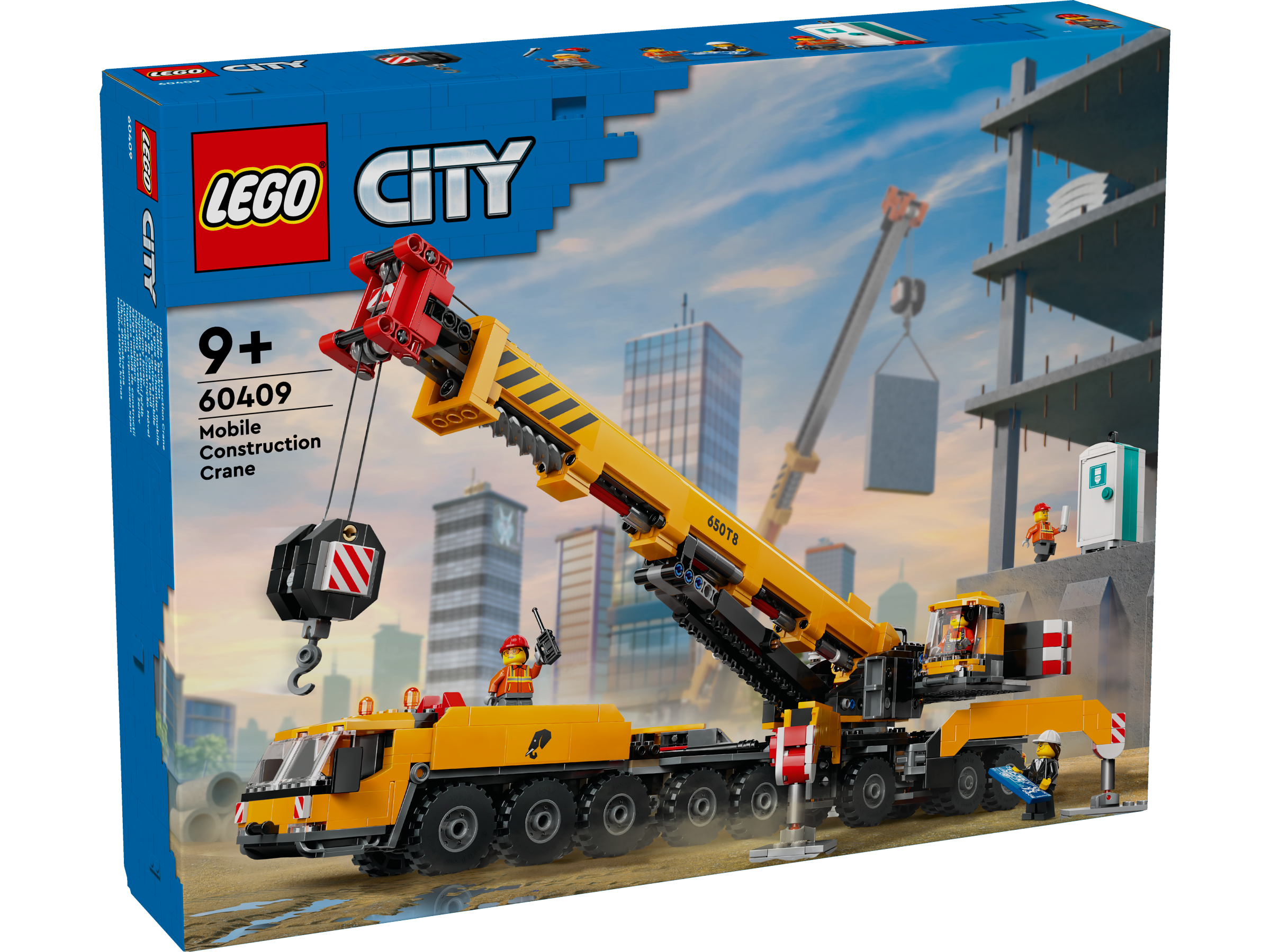 Lego 60409 Yellow Mobile Construction Crane