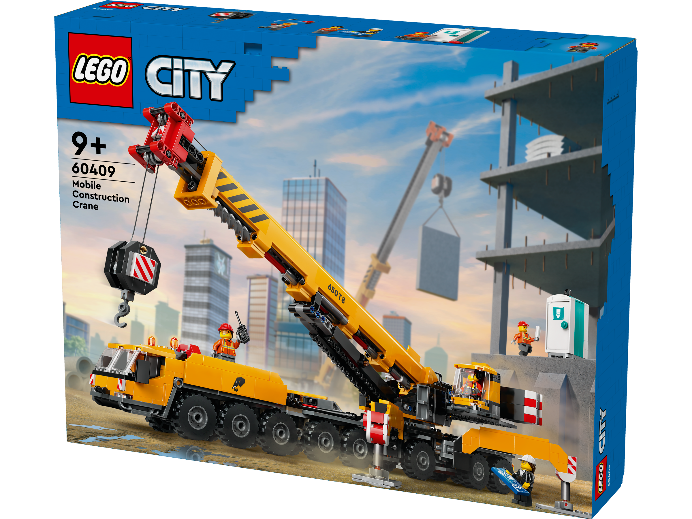 Lego 60409 Yellow Mobile Construction Crane