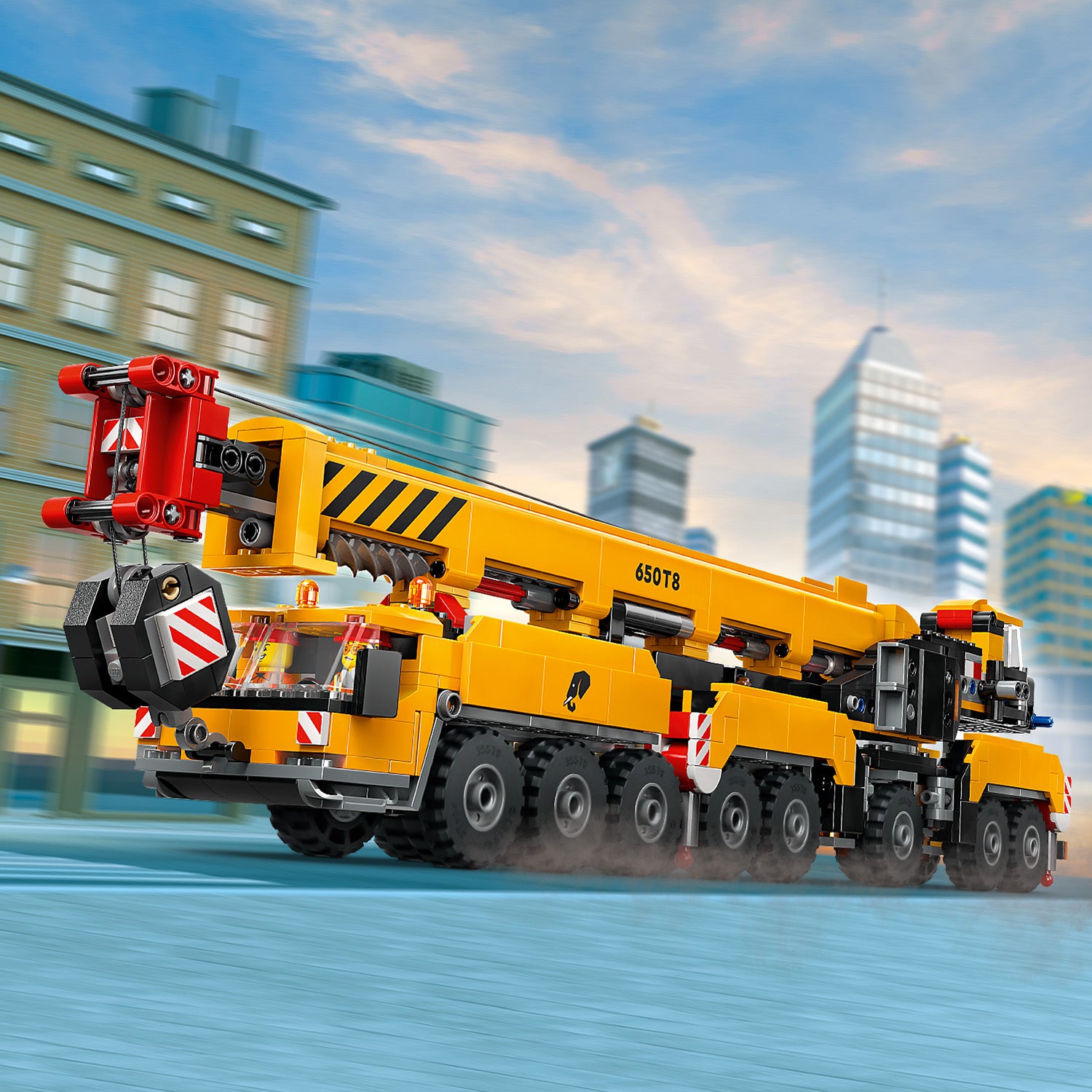 Lego 60409 Yellow Mobile Construction Crane