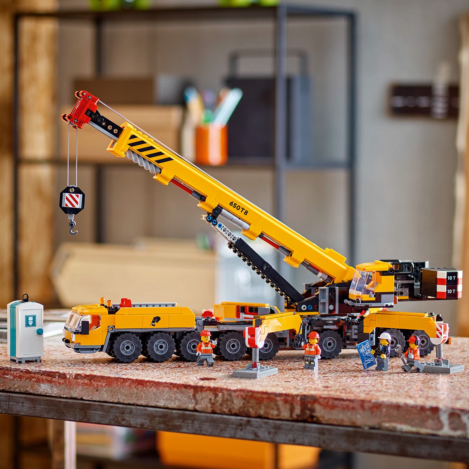 Lego 60409 Yellow Mobile Construction Crane