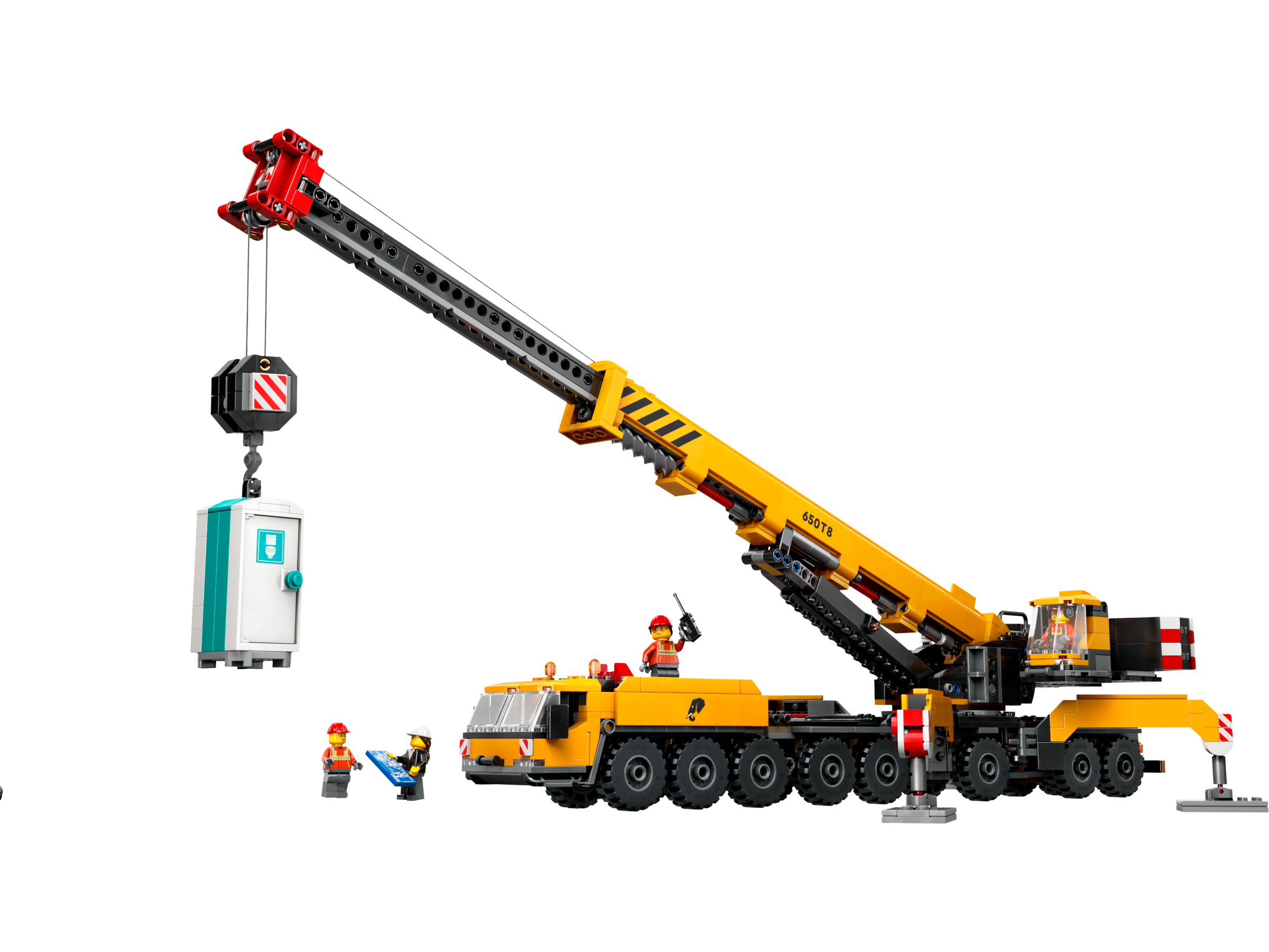 Lego 60409 Yellow Mobile Construction Crane