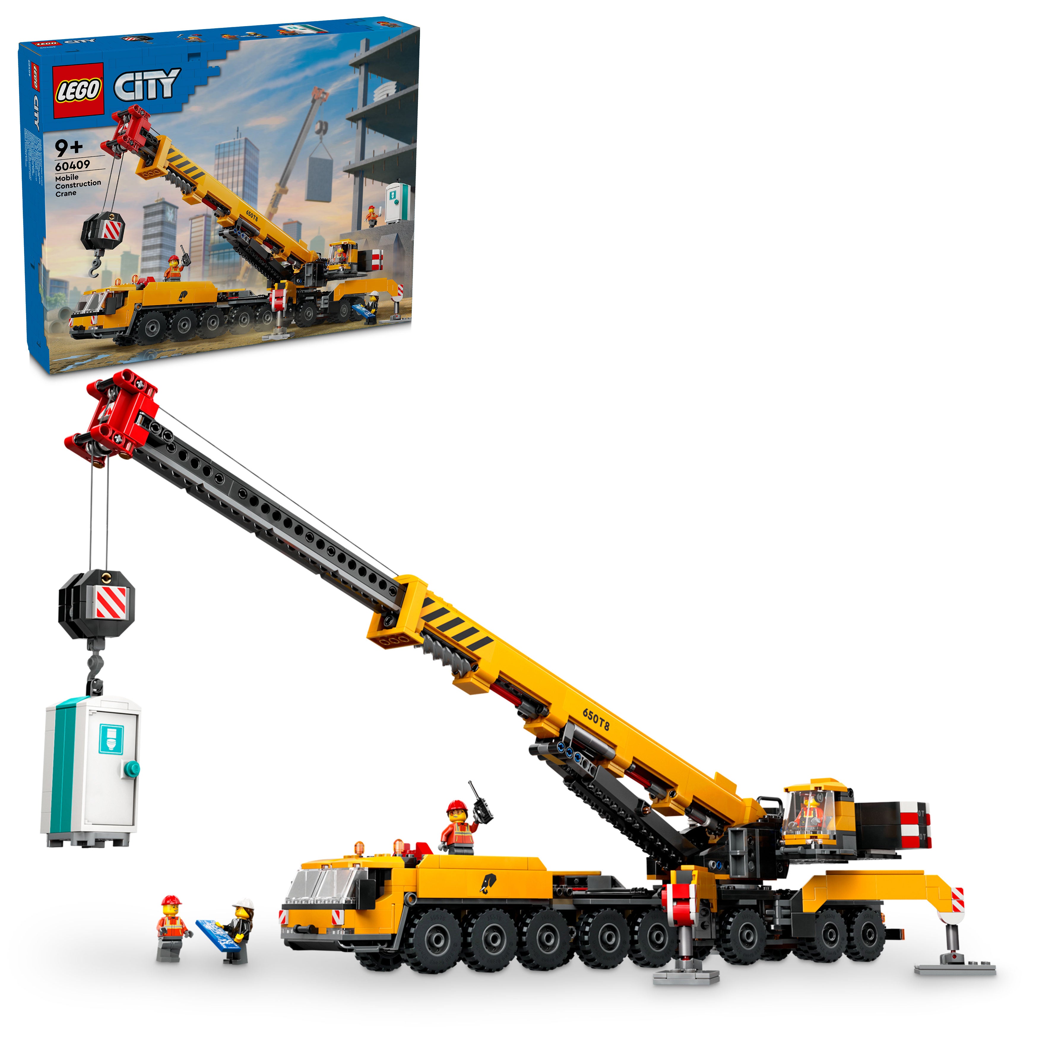 Lego 60409 Yellow Mobile Construction Crane