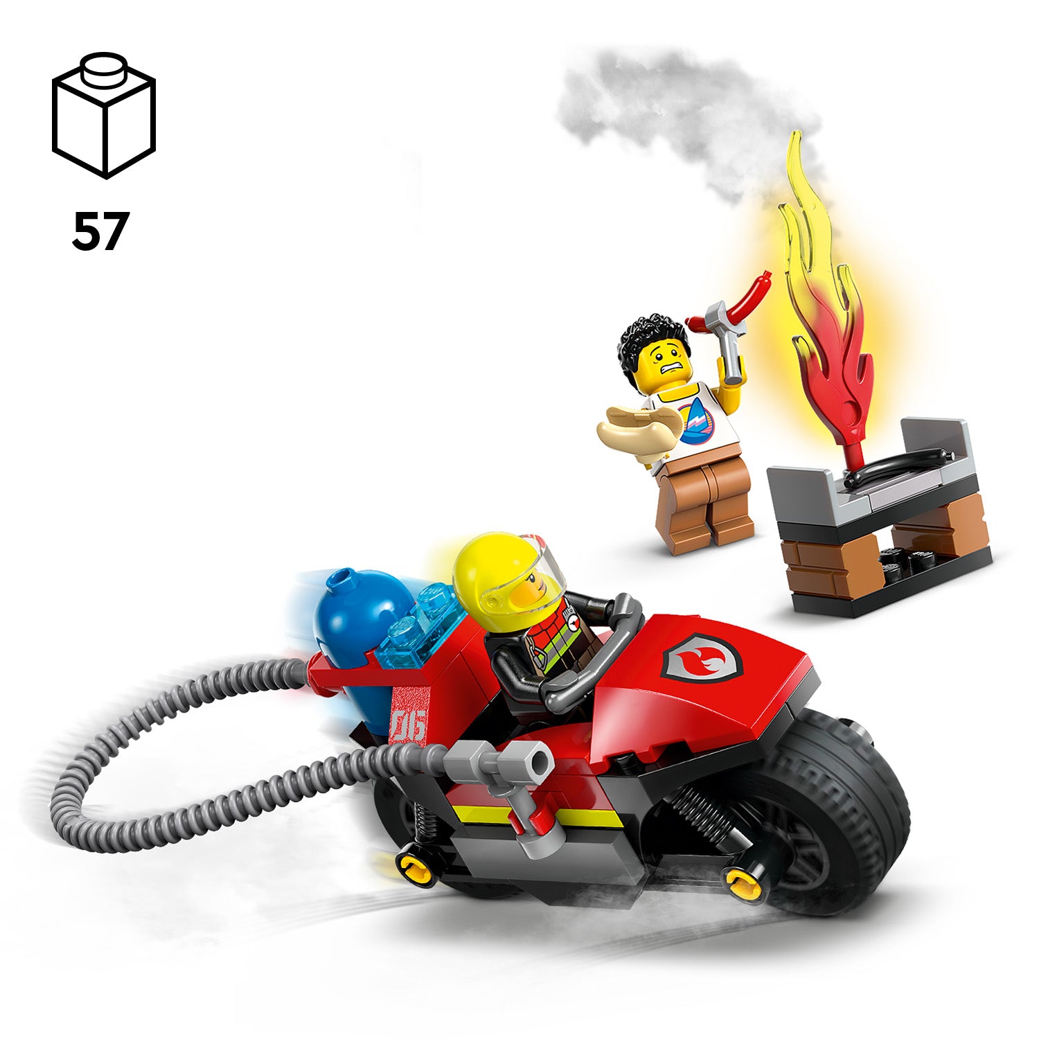 Lego 60410 Fire Rescue Motorcycle