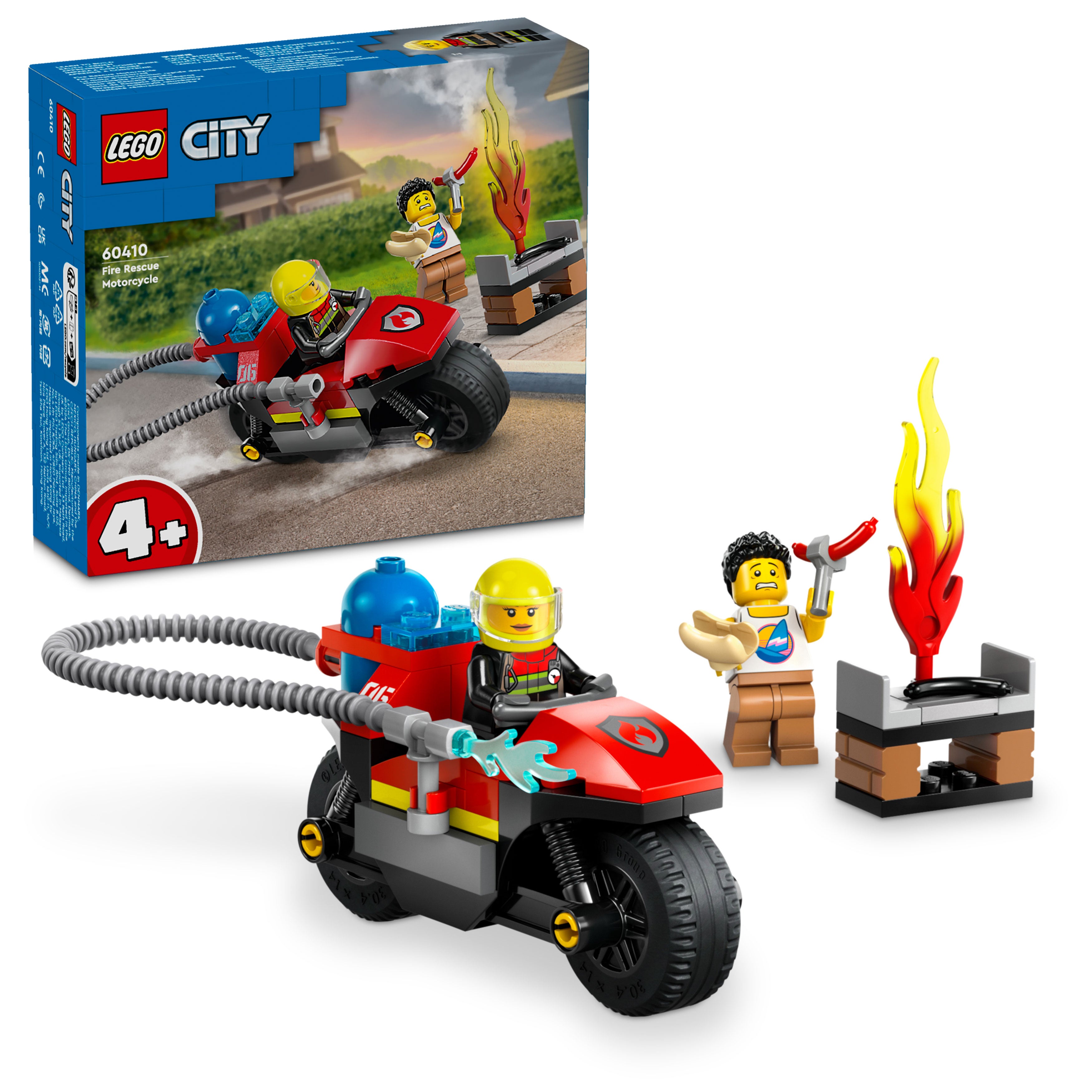 Lego 60410 Fire Rescue Motorcycle