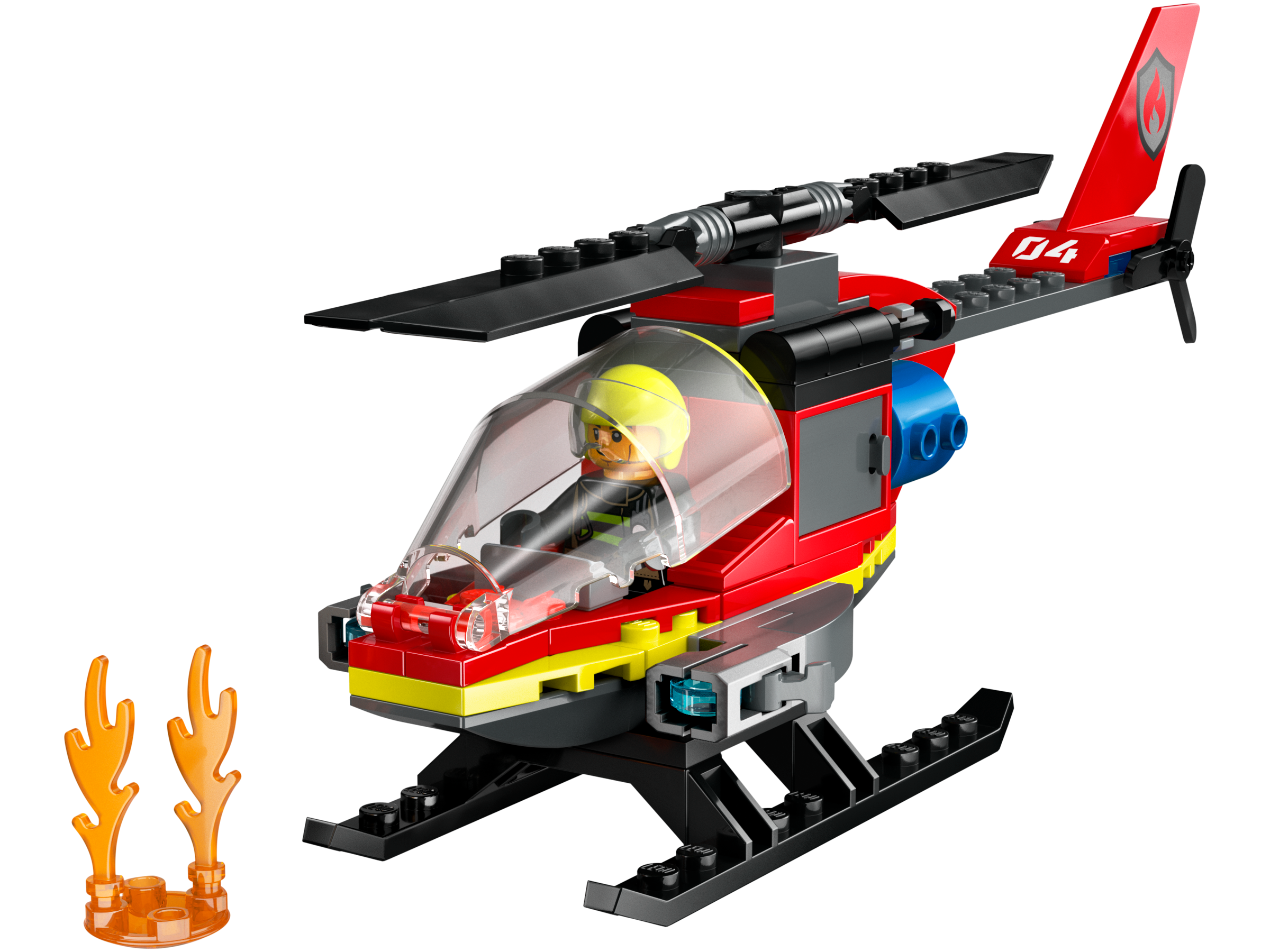 Lego 60411 Fire Rescue Helicopter