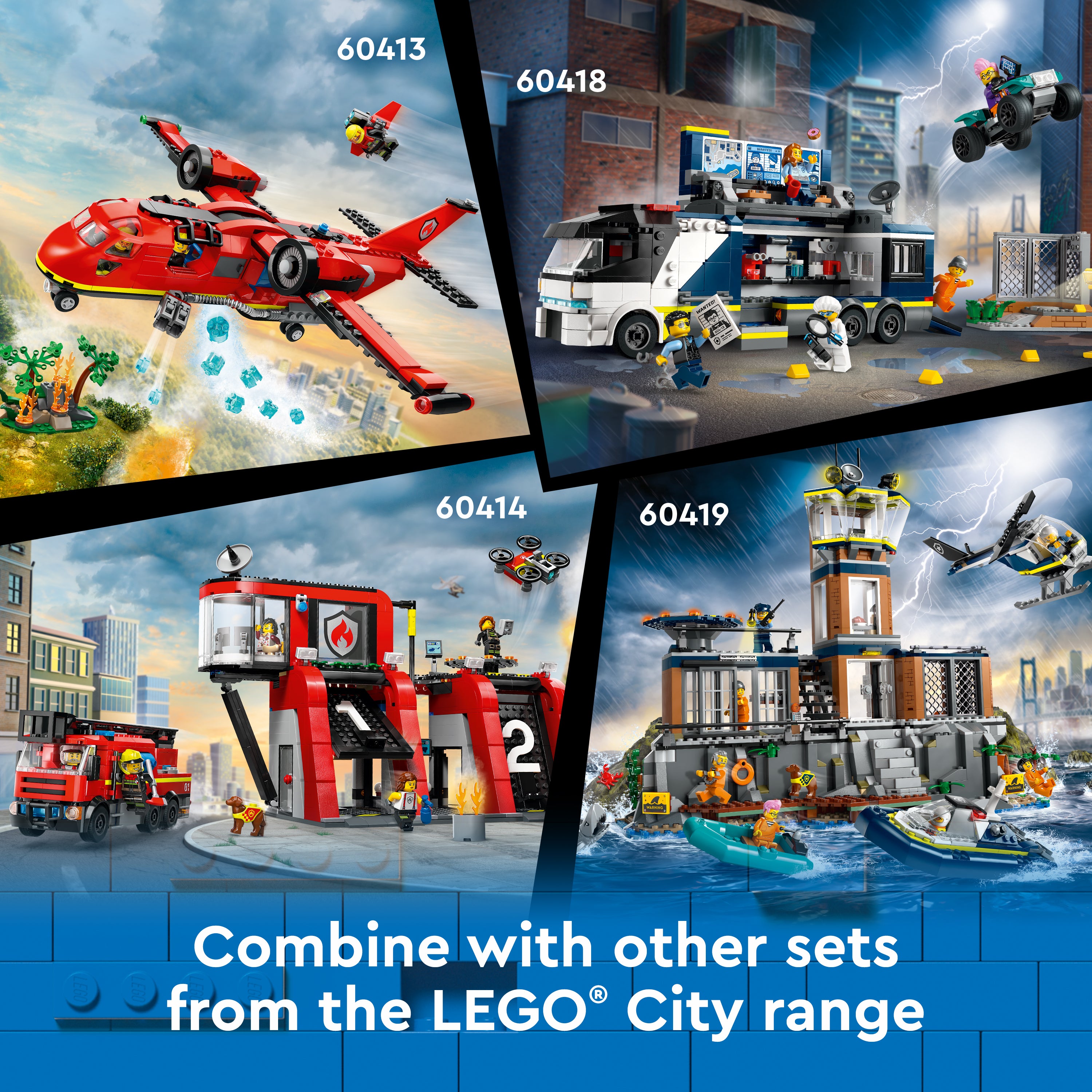 Lego 60413 Fire Rescue Plane