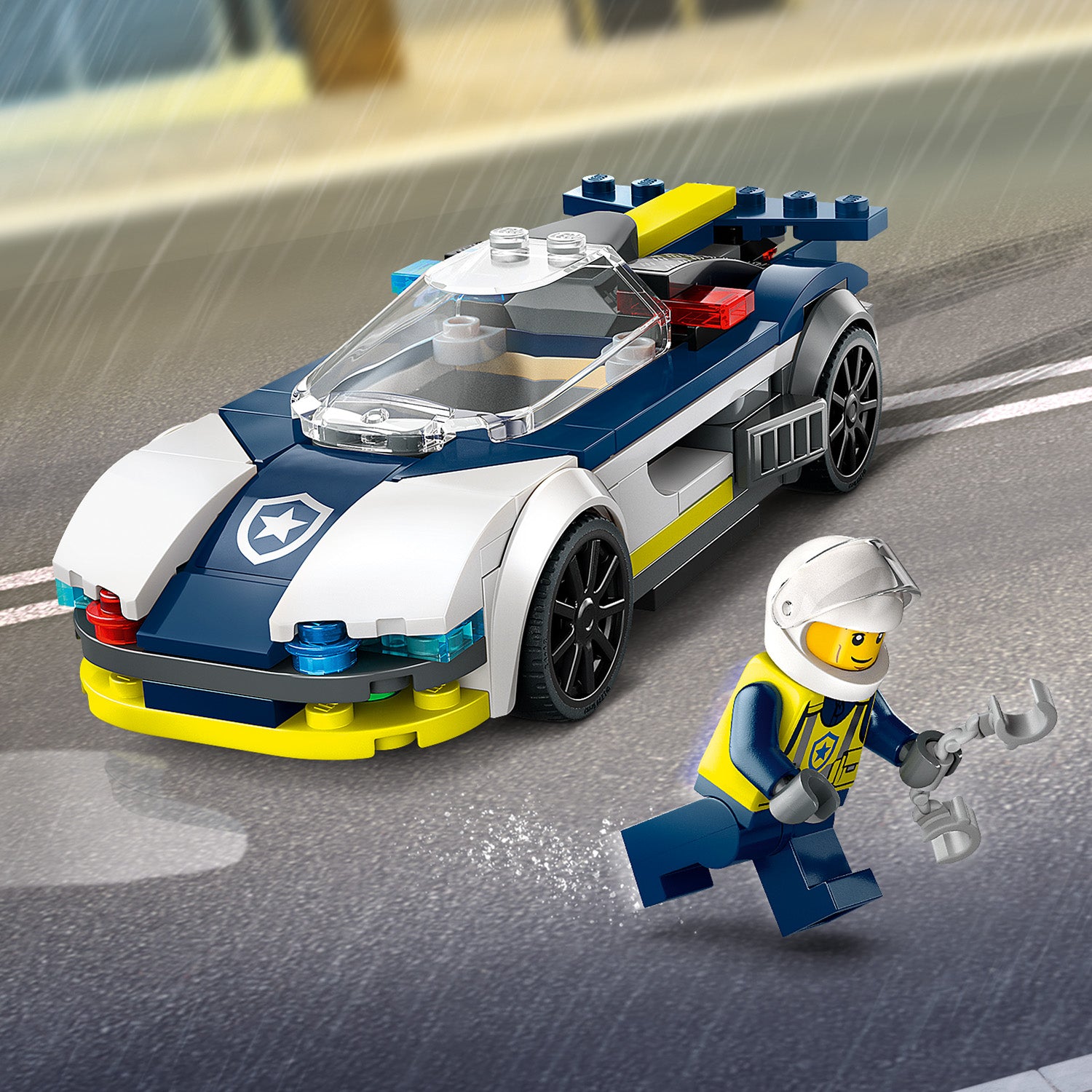Lego 60415 Police Car and Muscle Car