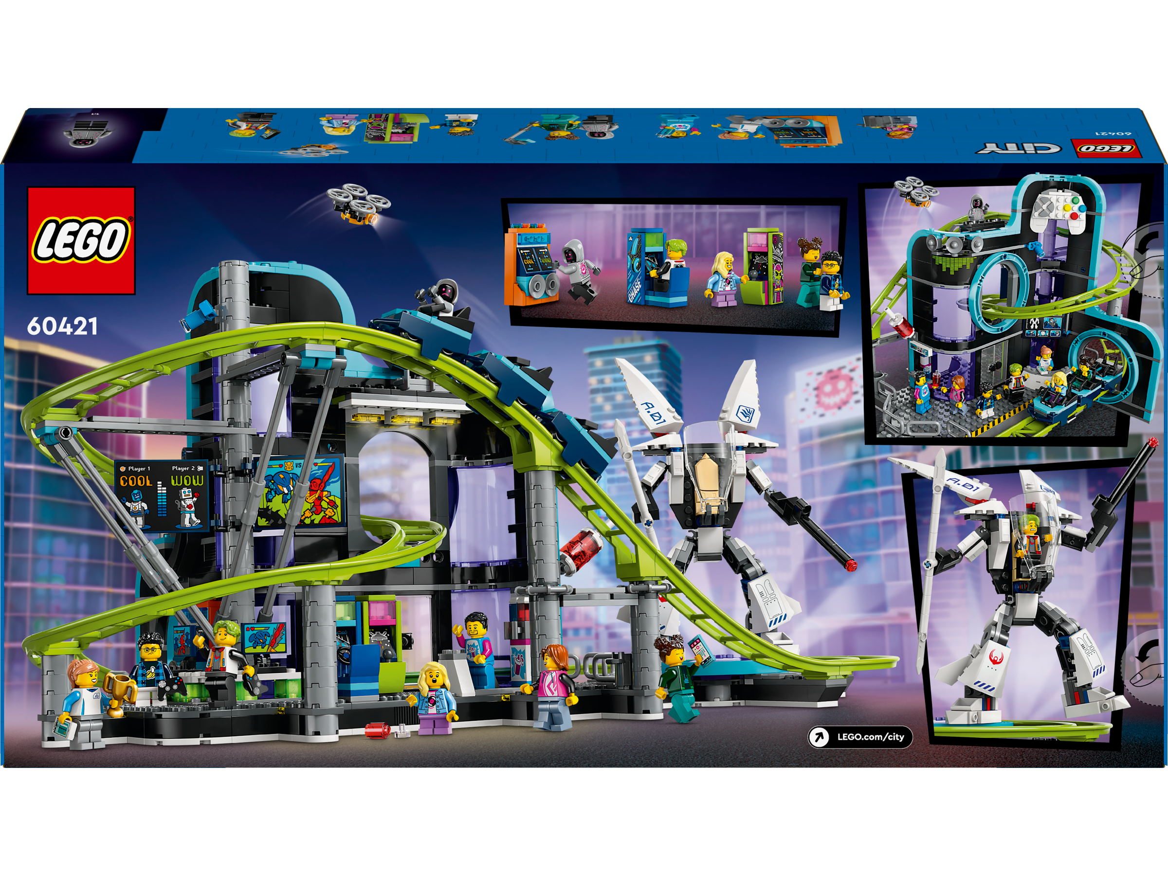 Lego 60421 Robot World Roller-Coaster