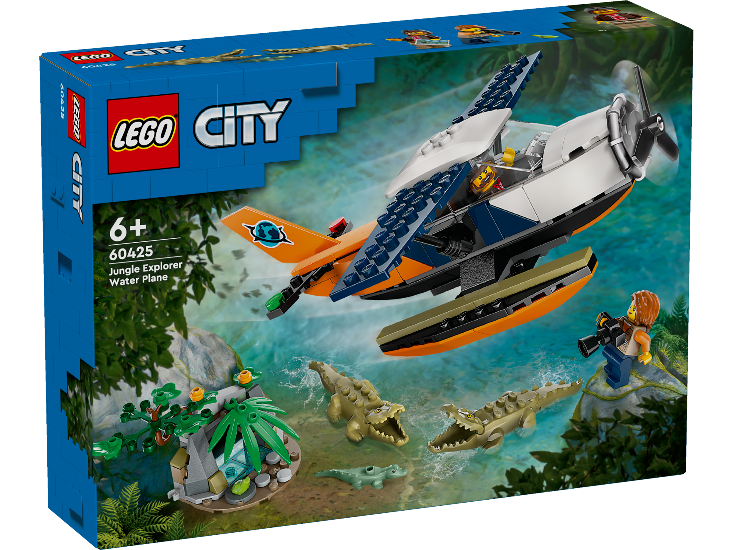Lego 60425 Jungle Explorer Water Plane