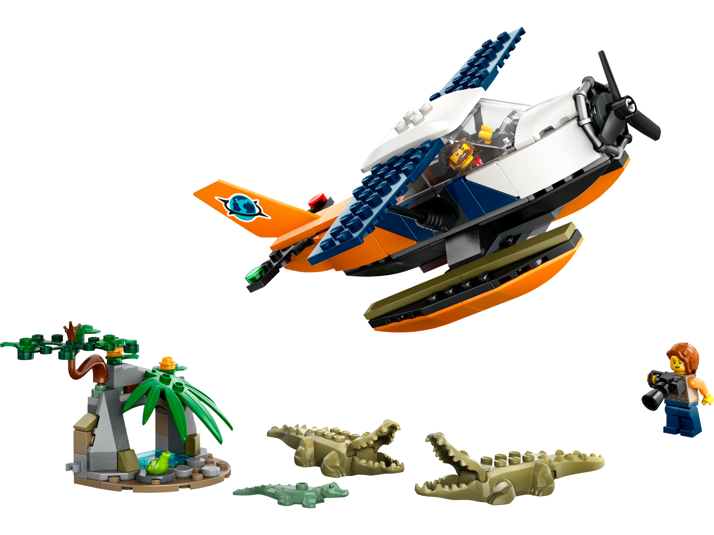Lego 60425 Jungle Explorer Water Plane