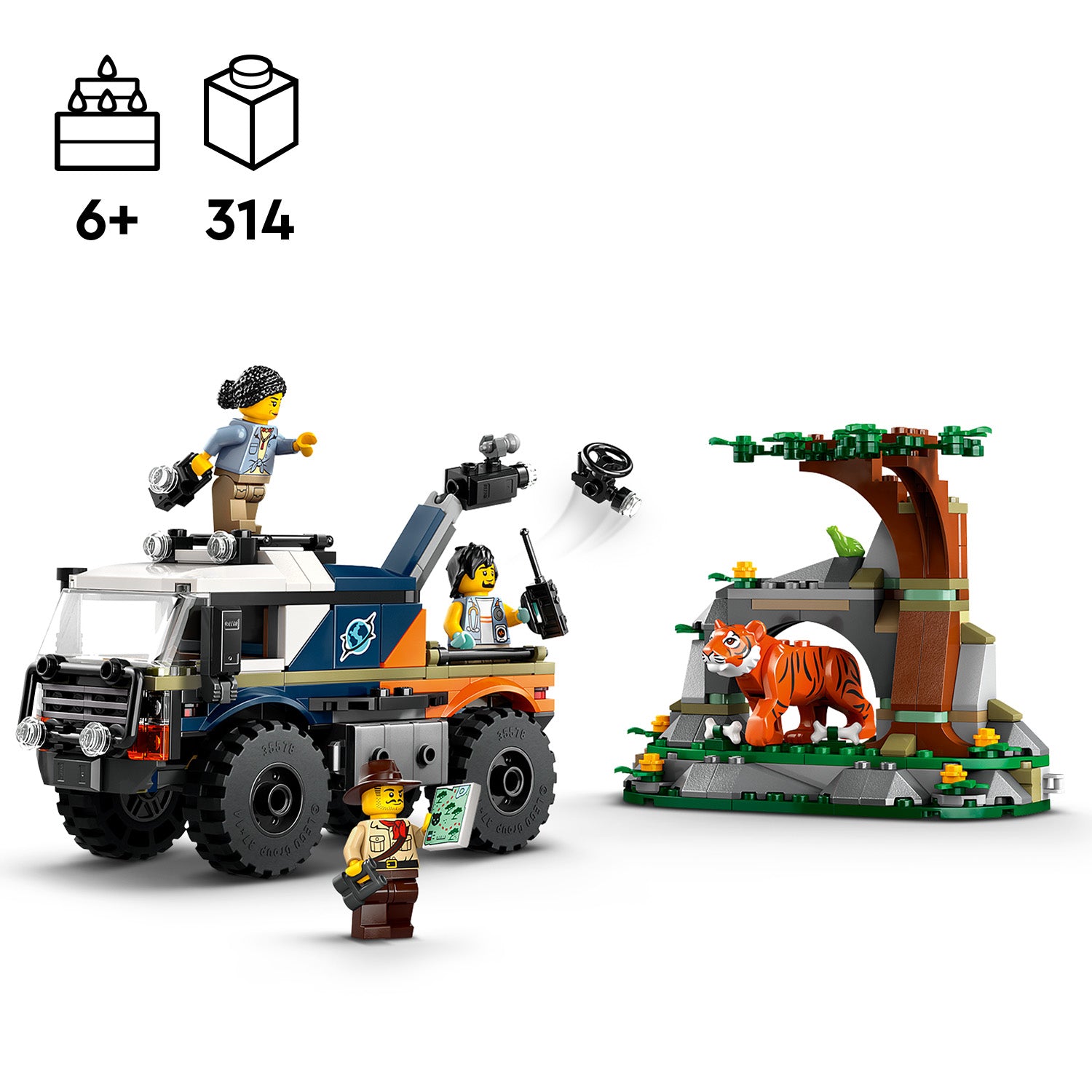 Lego 60426 Jungle Explorer Off-Road Truck