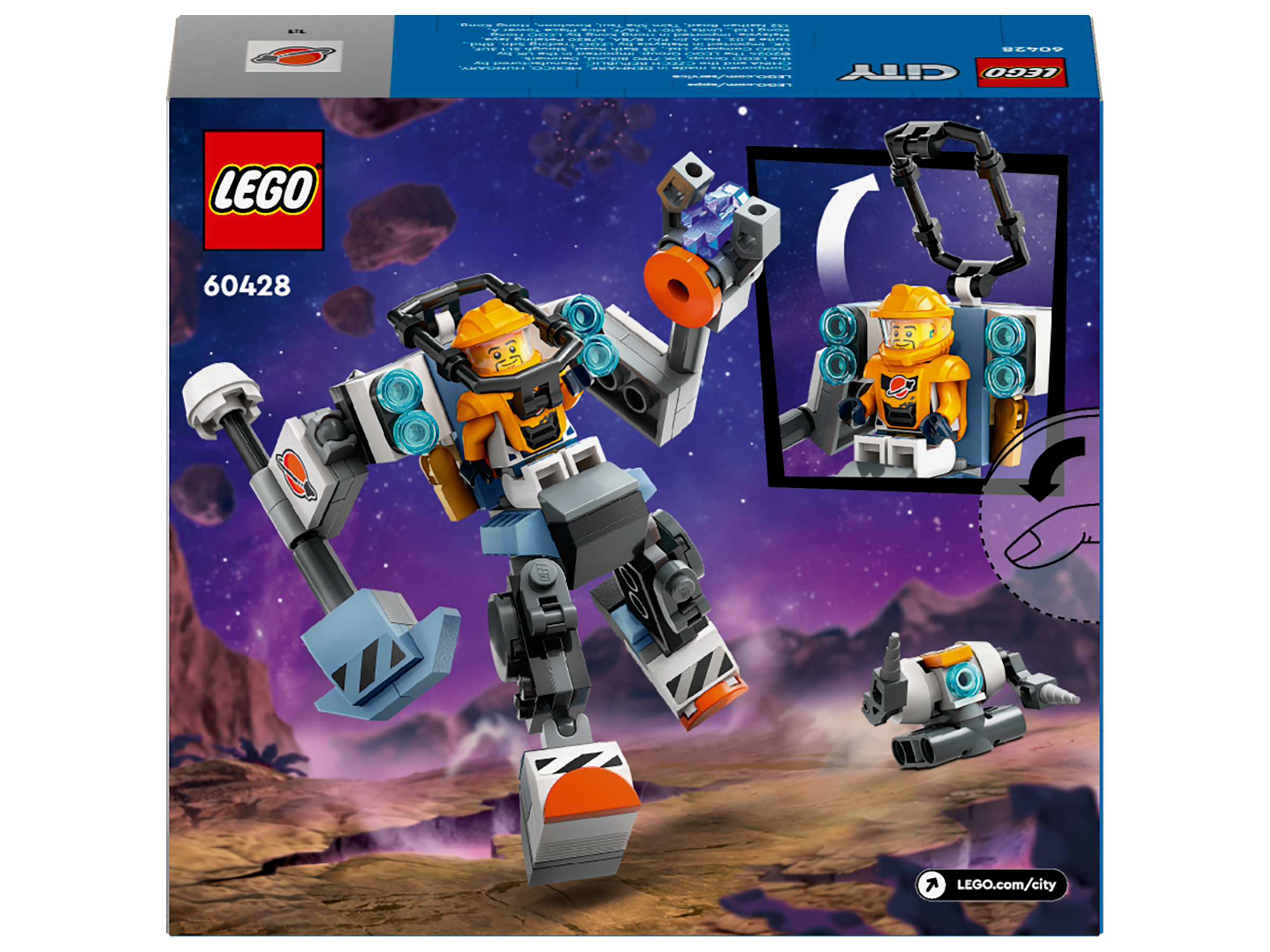 Lego 60428 Space Construction Mech