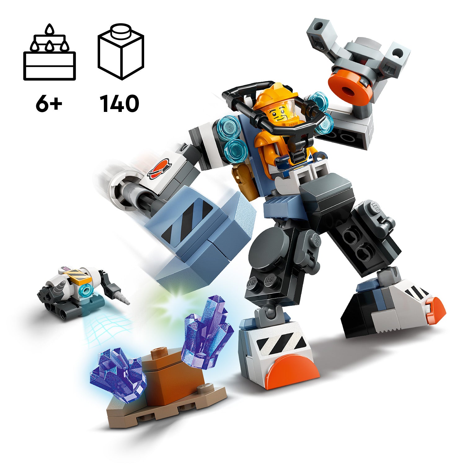 Lego 60428 Space Construction Mech