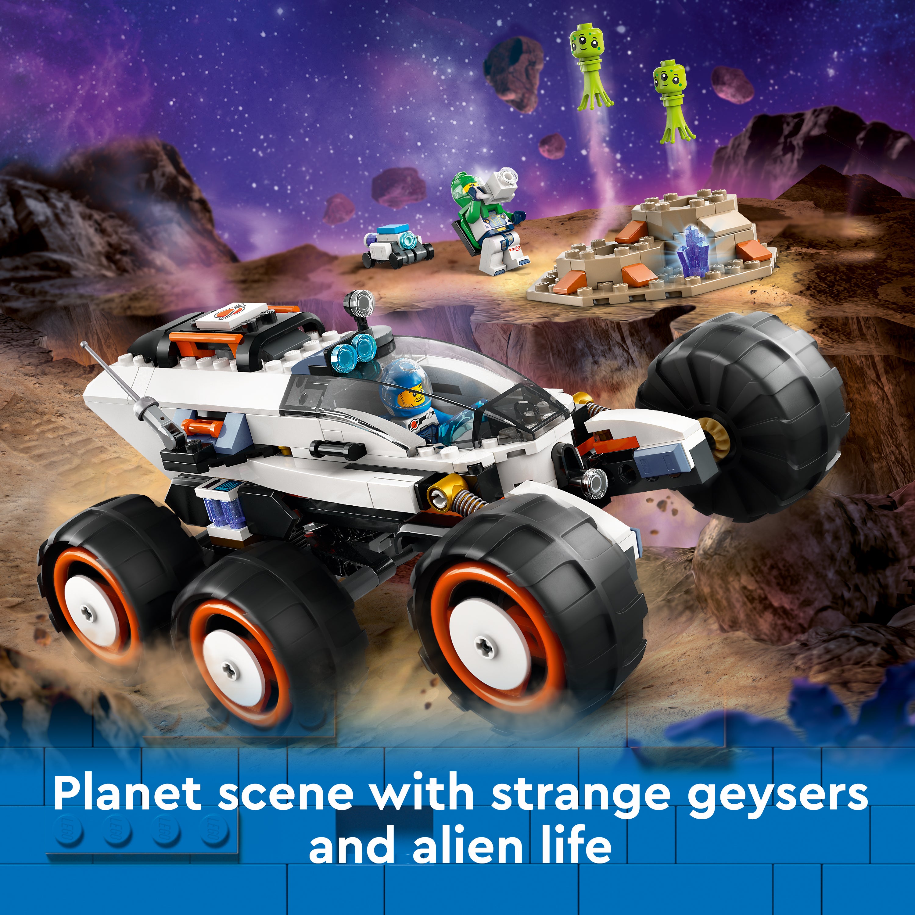 Lego 60431 Space Explorer Rover and Alien Life