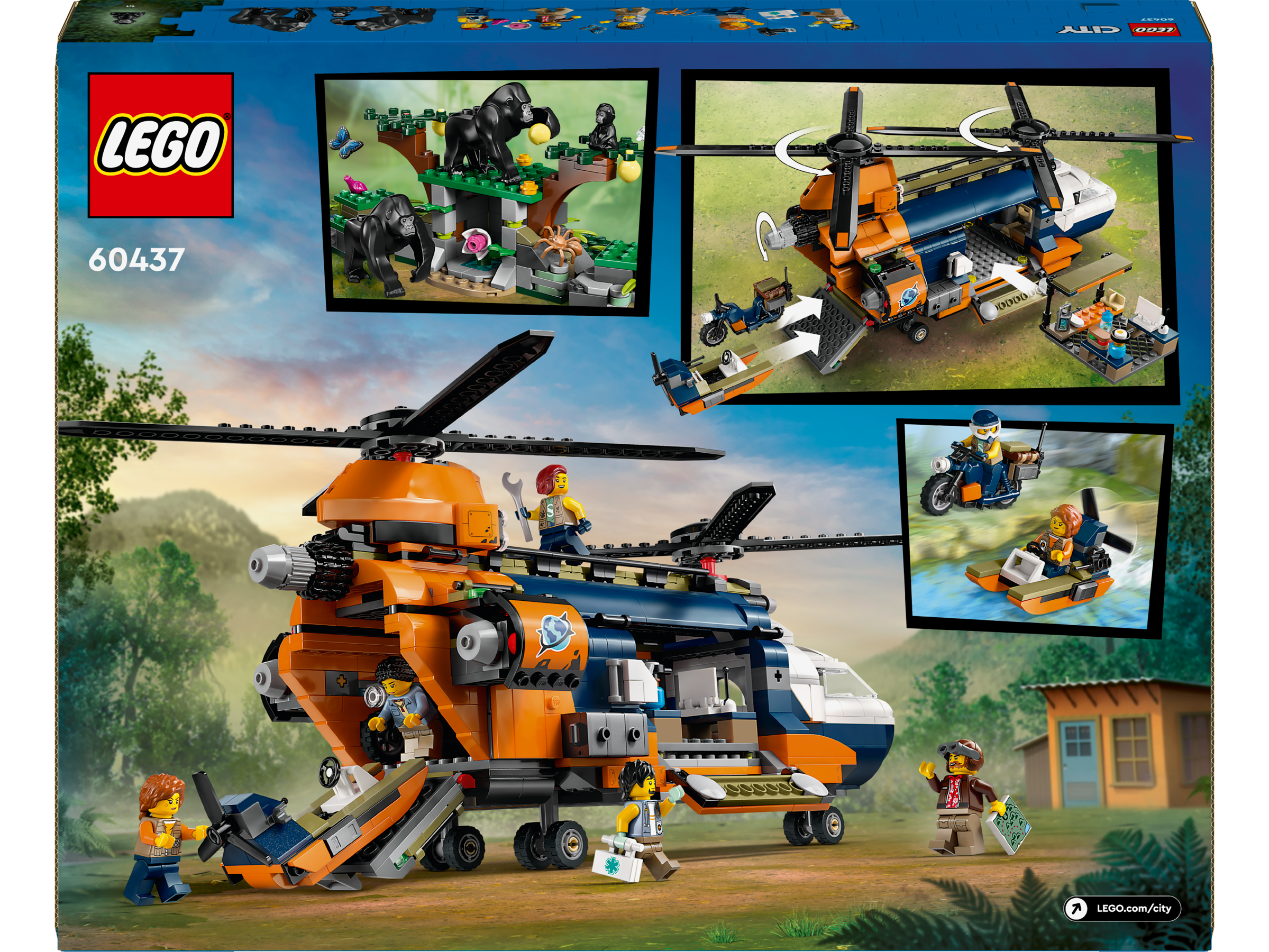 Lego 60437 Jungle Explorer Helicopter