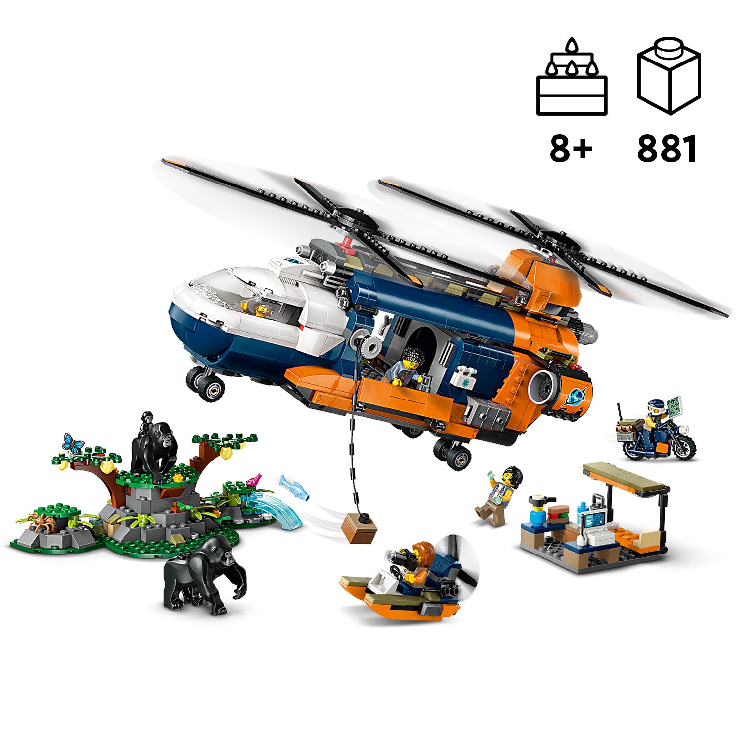 Lego 60437 Jungle Explorer Helicopter