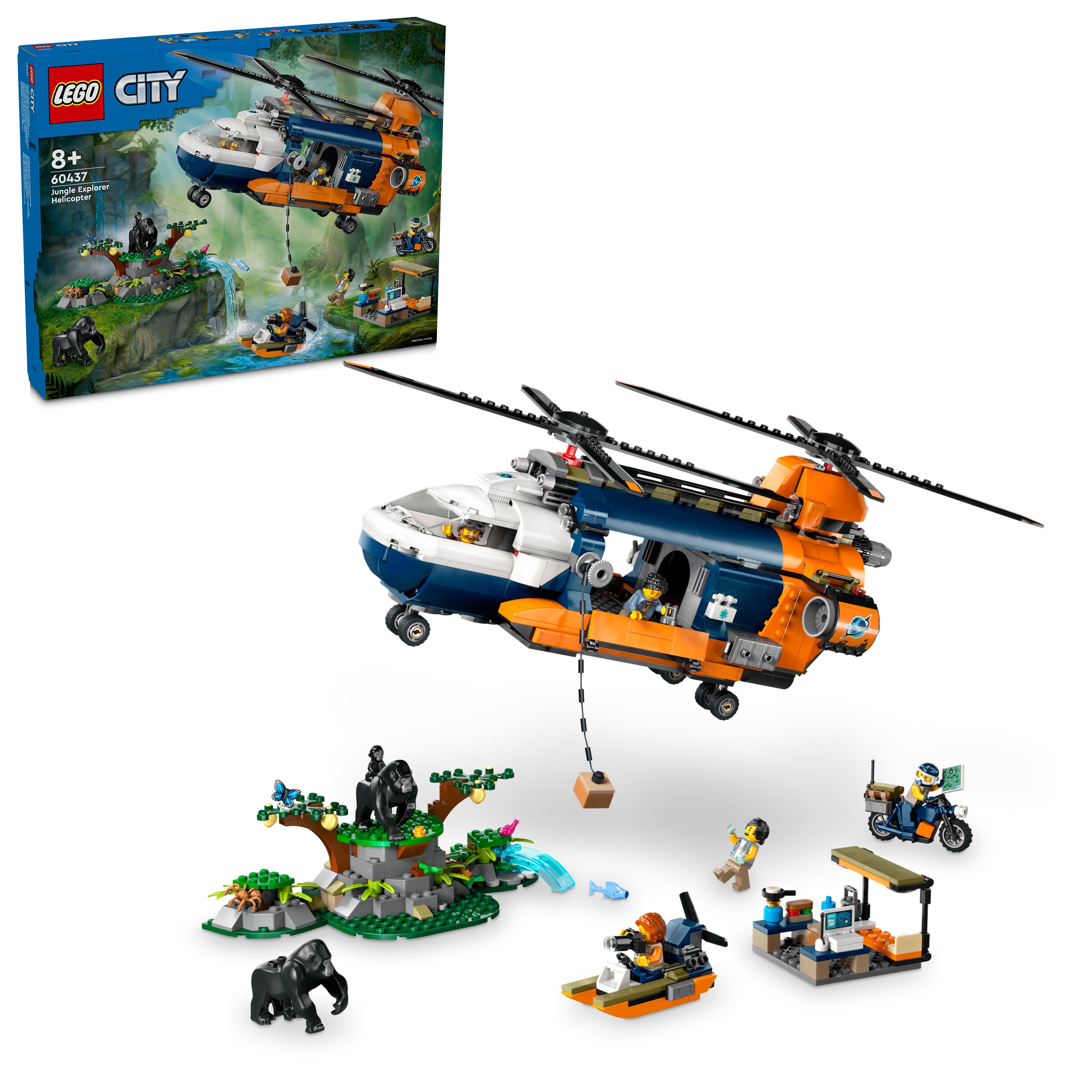 Lego 60437 Jungle Explorer Helicopter