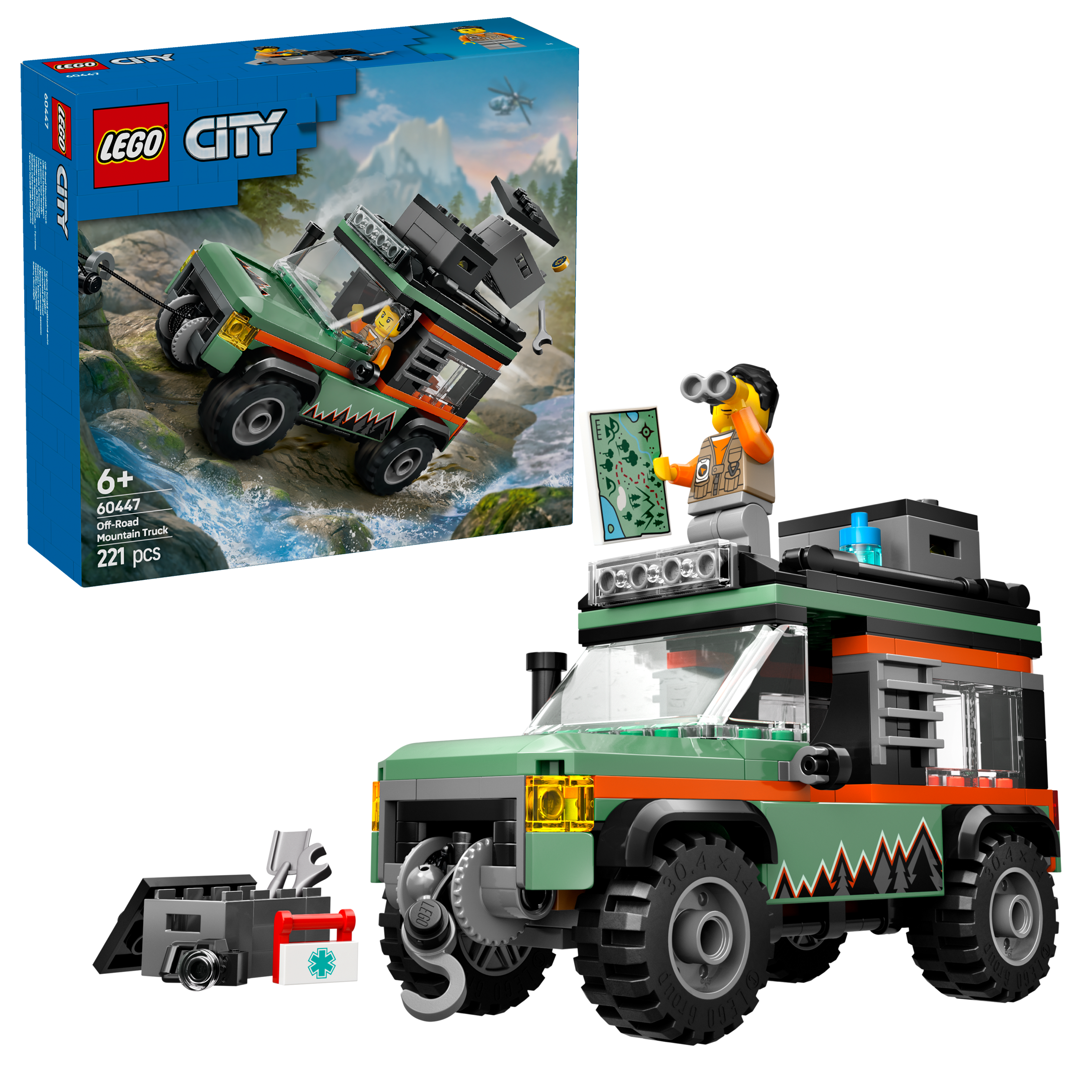 LEGO City 60447 Off-Road 4x4 Mountain Truck