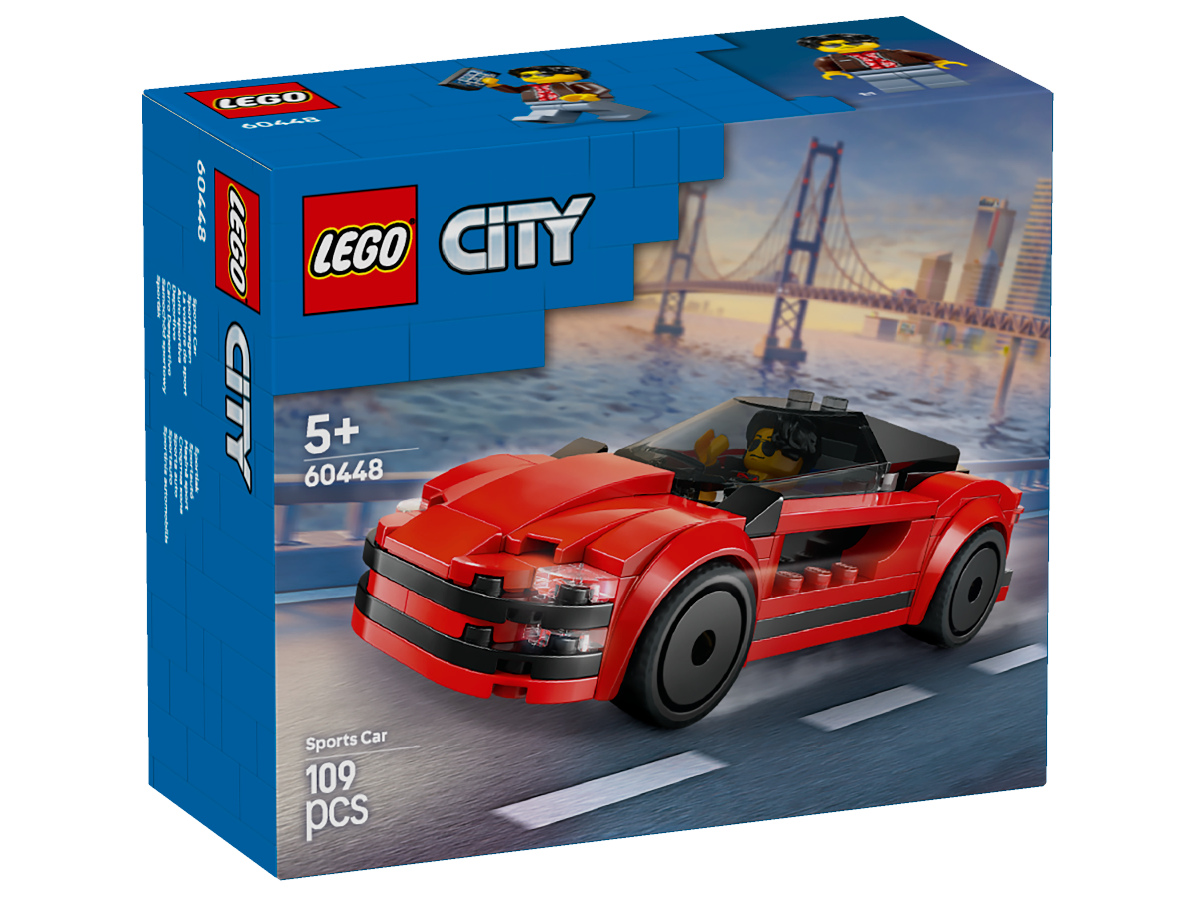 LEGO City 60448 Red Sports Car