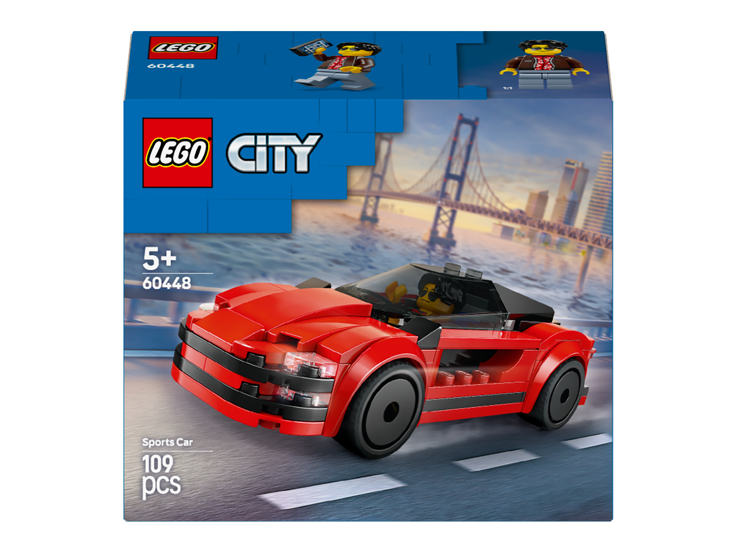 LEGO City 60448 Red Sports Car