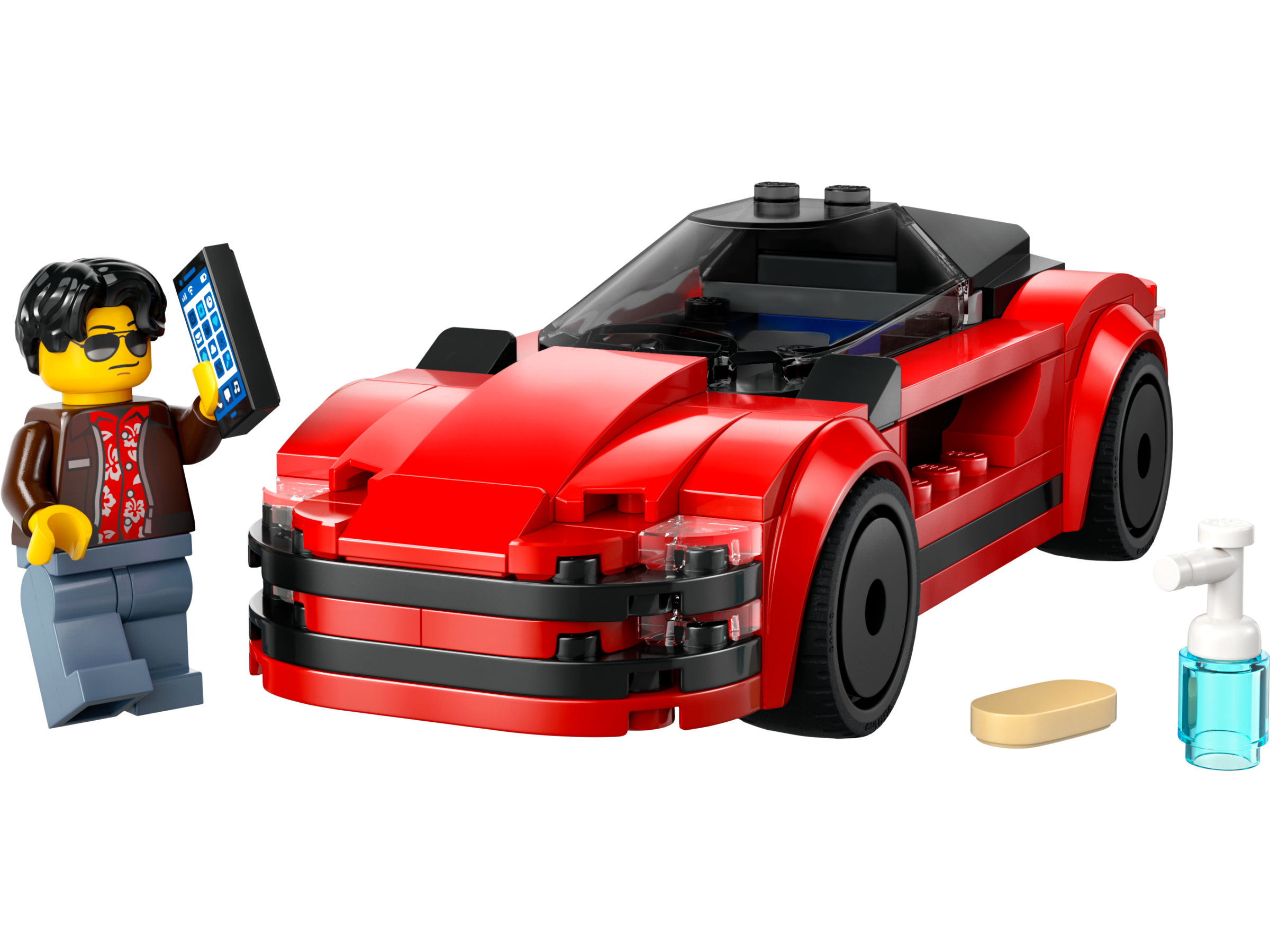 LEGO City 60448 Red Sports Car