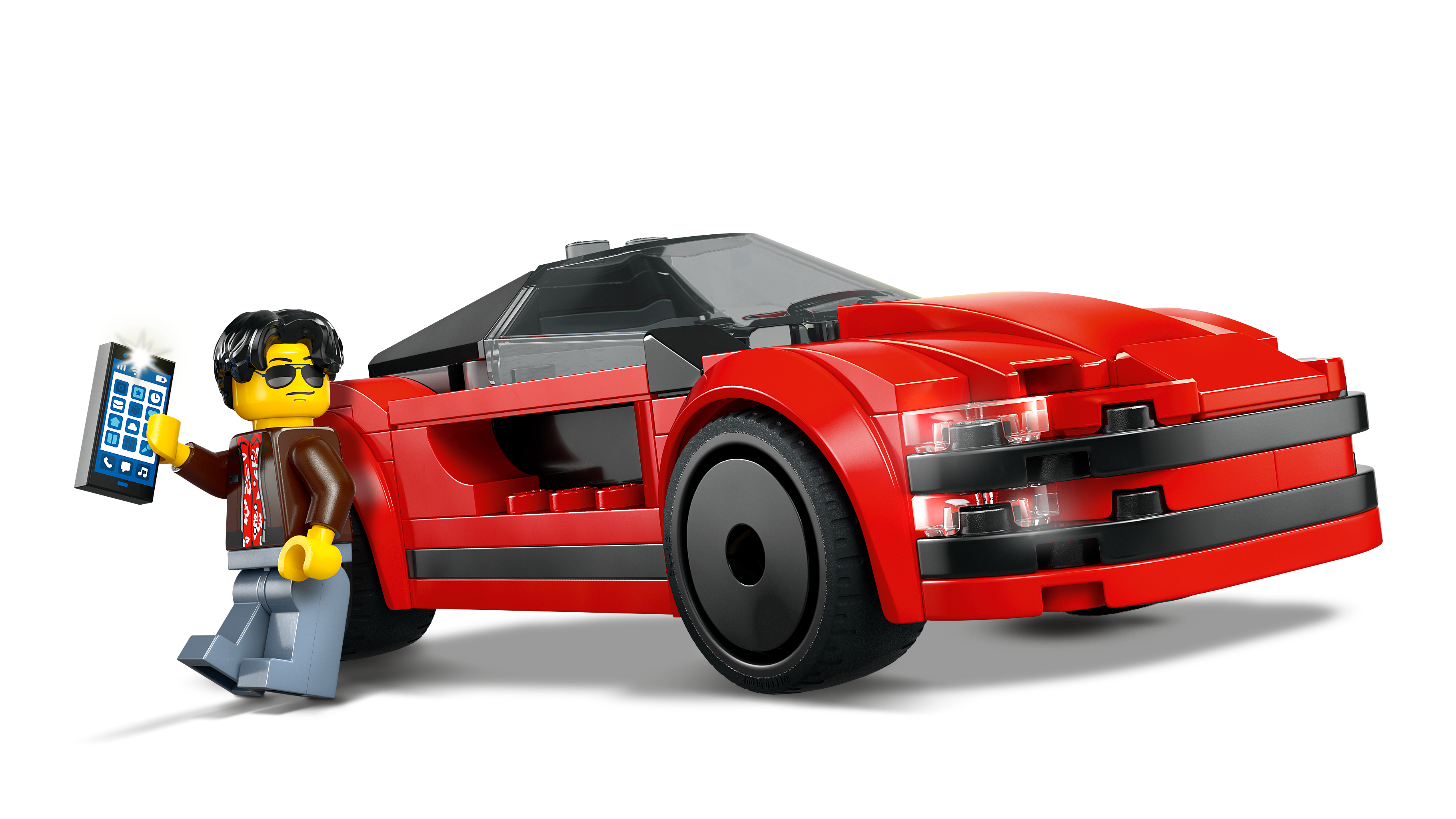 LEGO City 60448 Red Sports Car