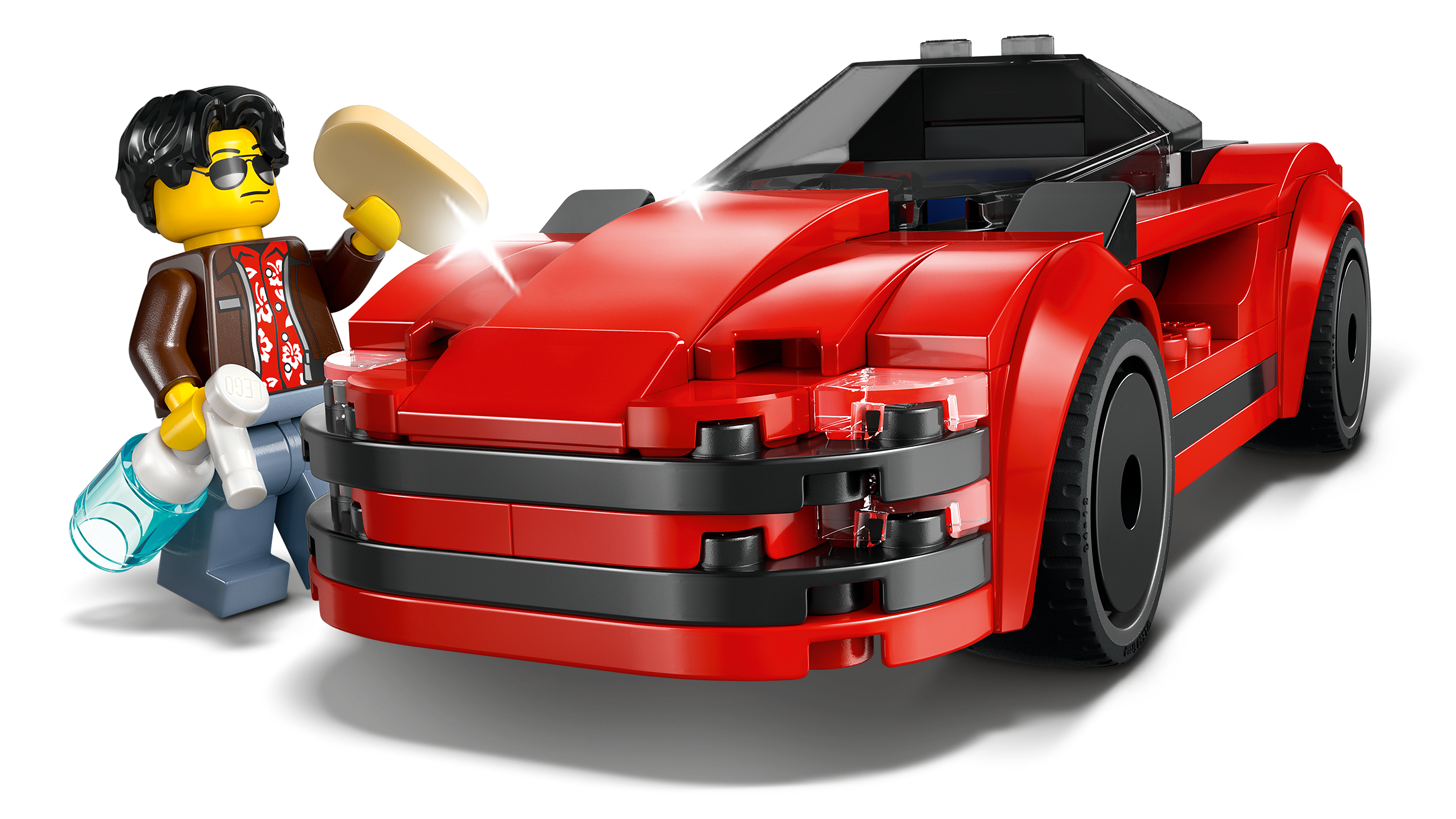 LEGO City 60448 Red Sports Car