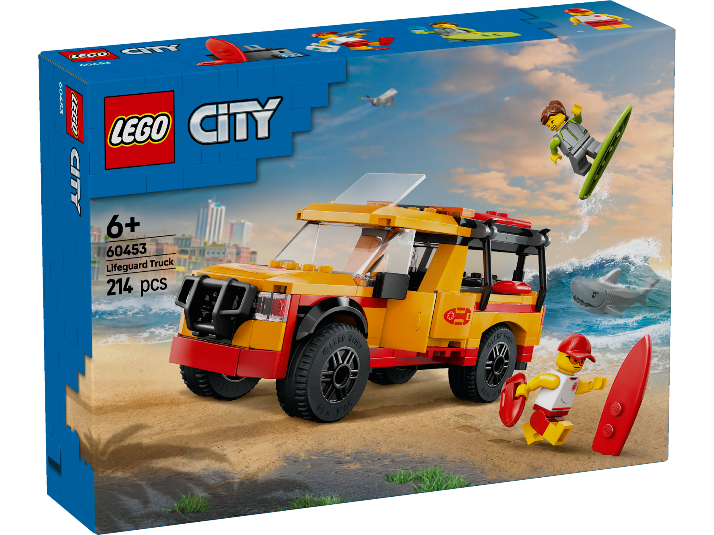 LEGO City 60453 Lifeguard Beach Rescue Truck