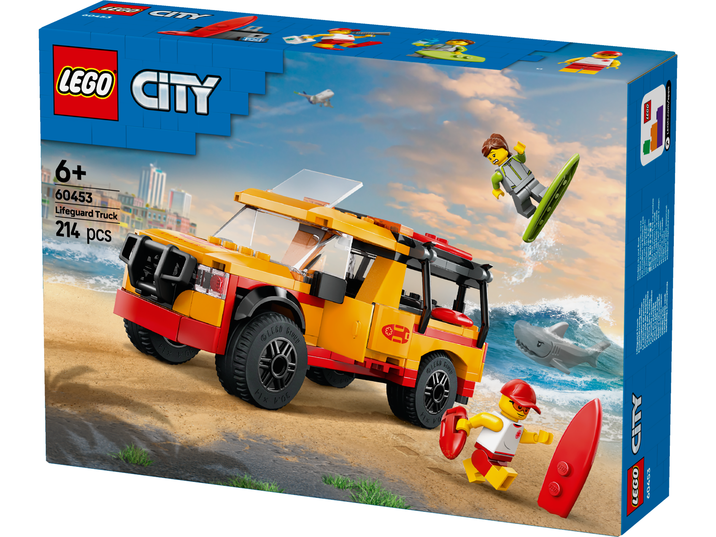 LEGO City 60453 Lifeguard Beach Rescue Truck