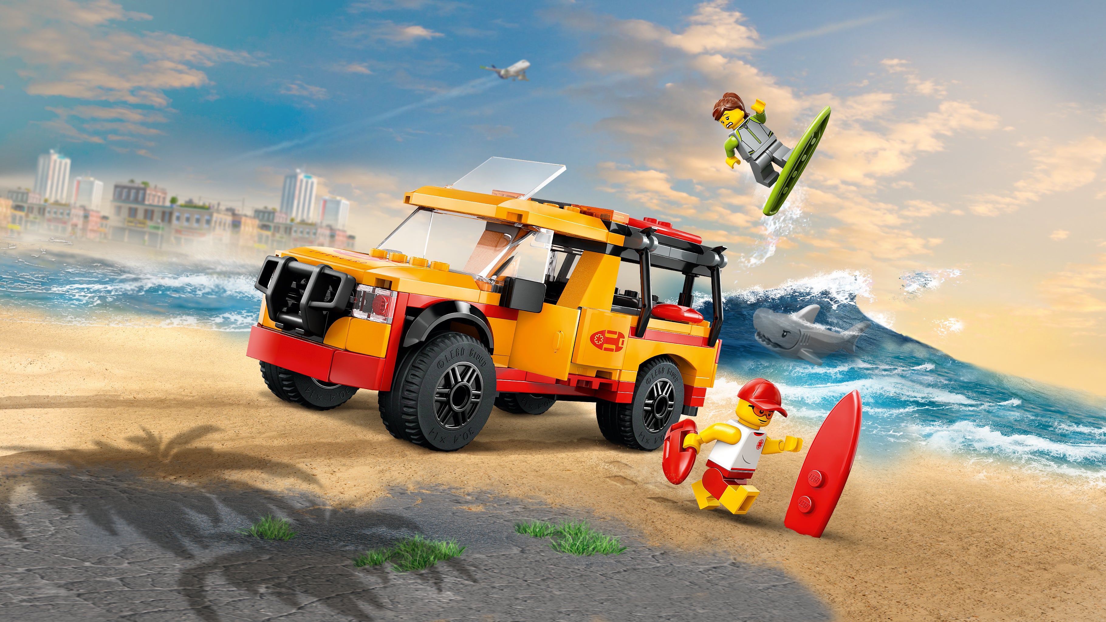 LEGO City 60453 Lifeguard Beach Rescue Truck