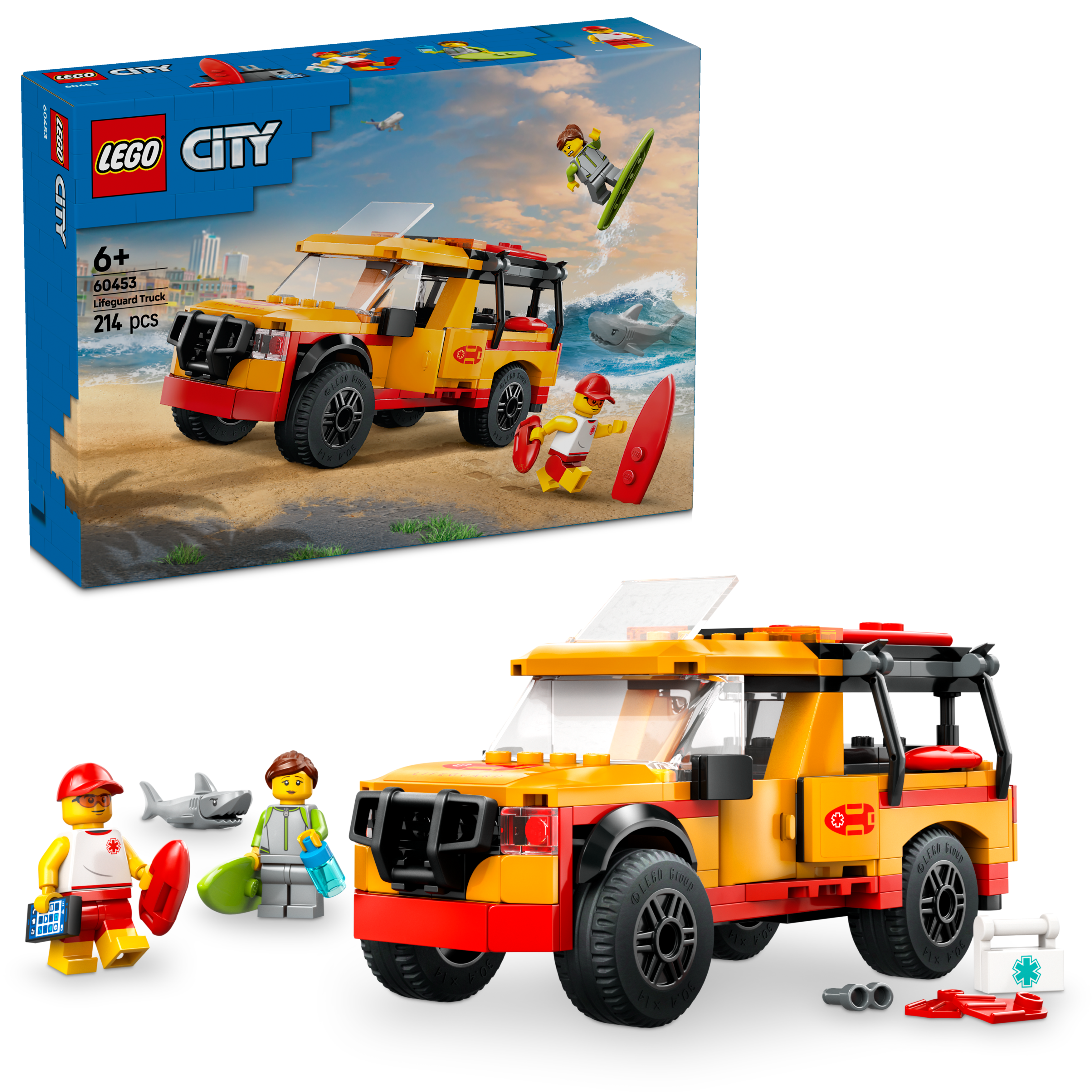 LEGO City 60453 Lifeguard Beach Rescue Truck